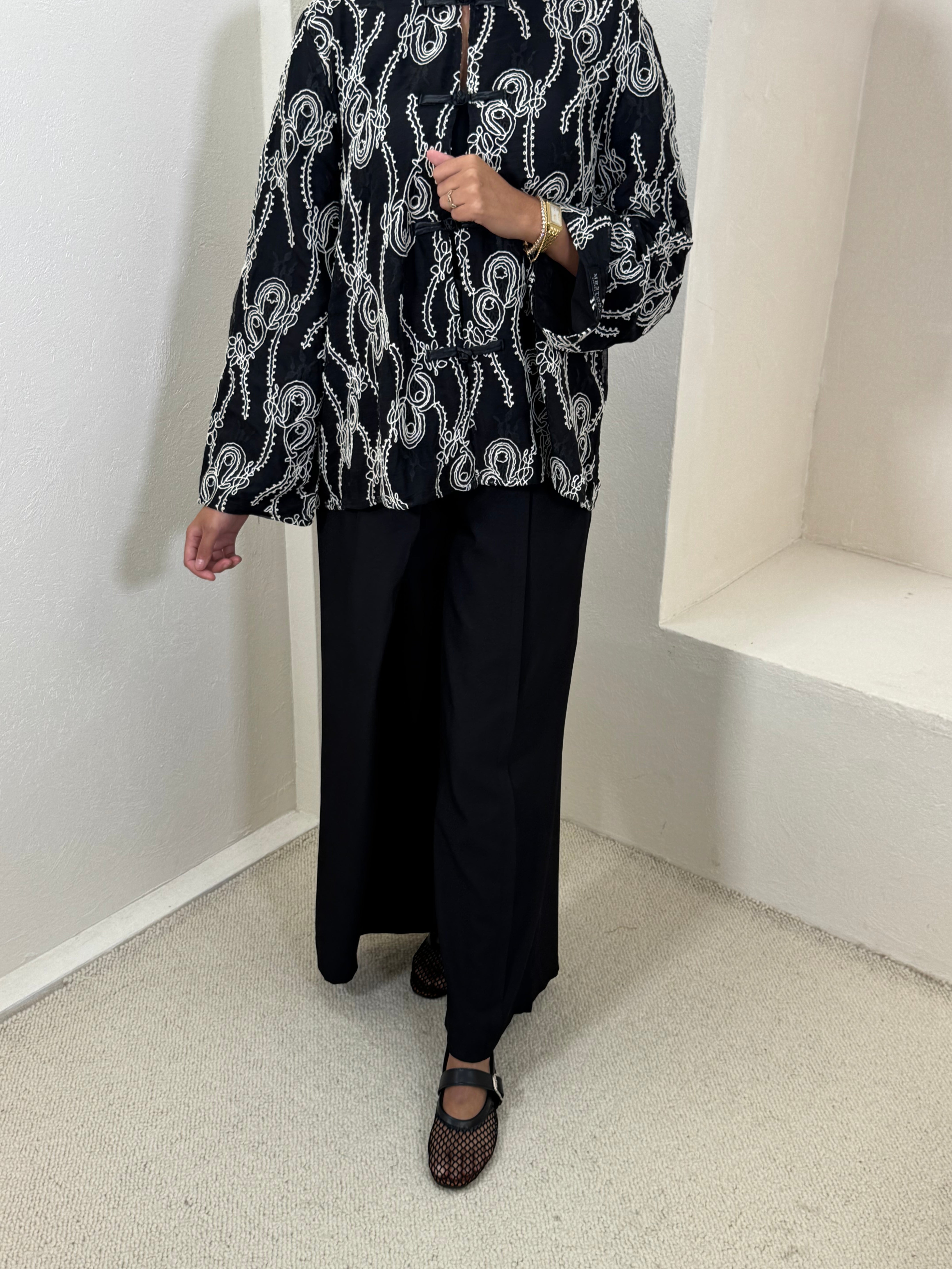 Blouse ZINA - Calligraphie