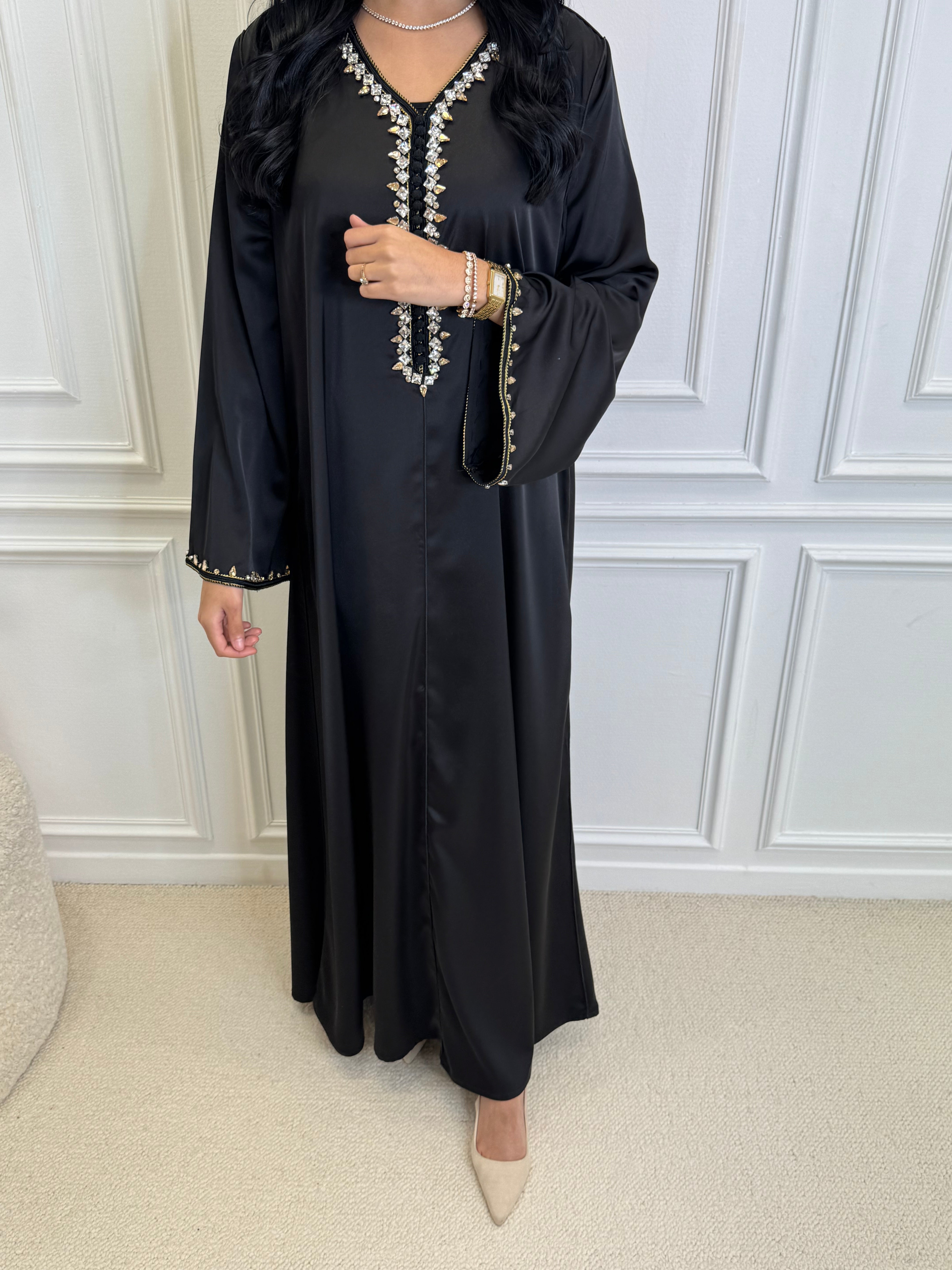 Djellaba TIZNIT noir