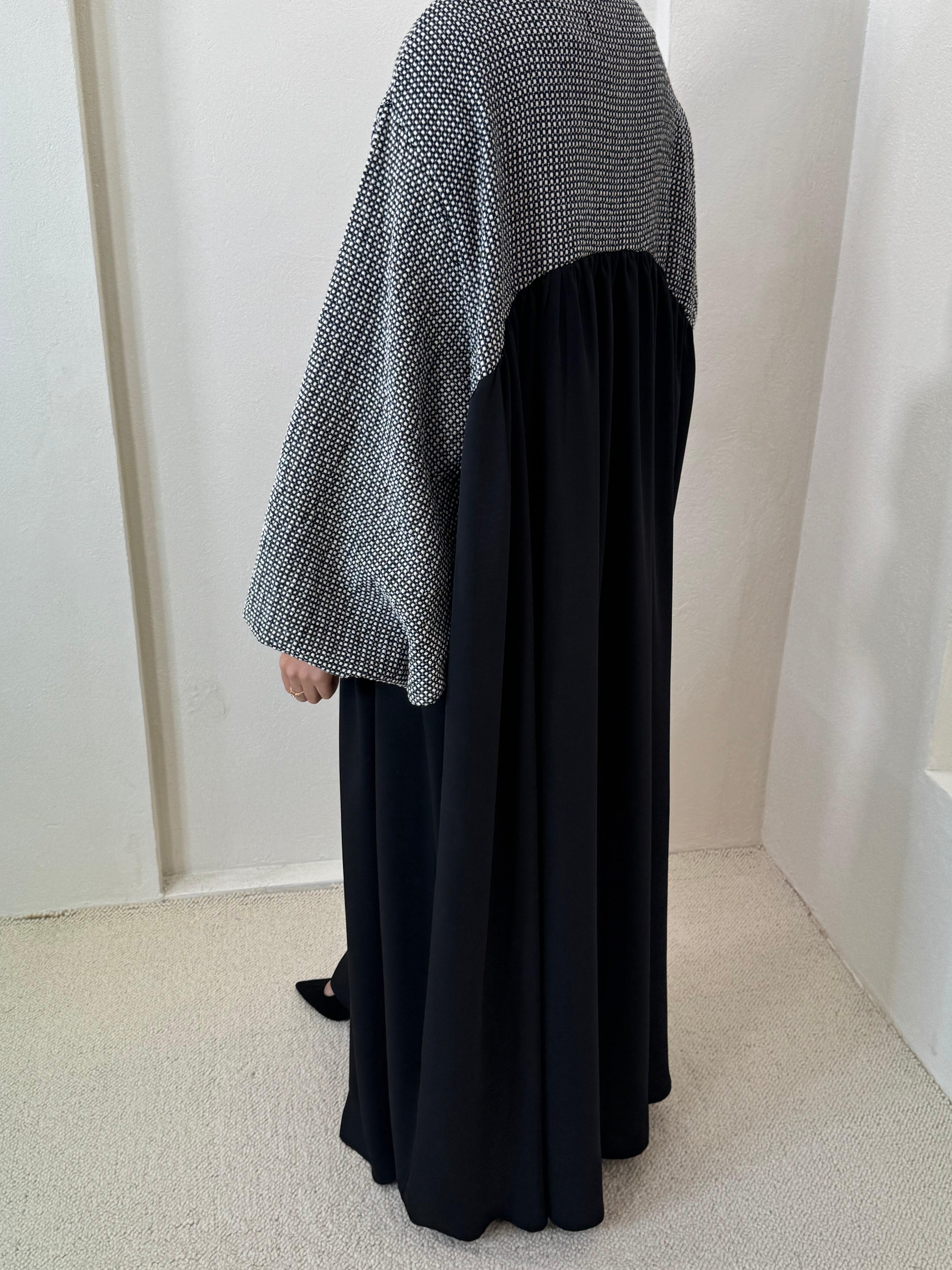 Abaya BELLUCINA carreaux