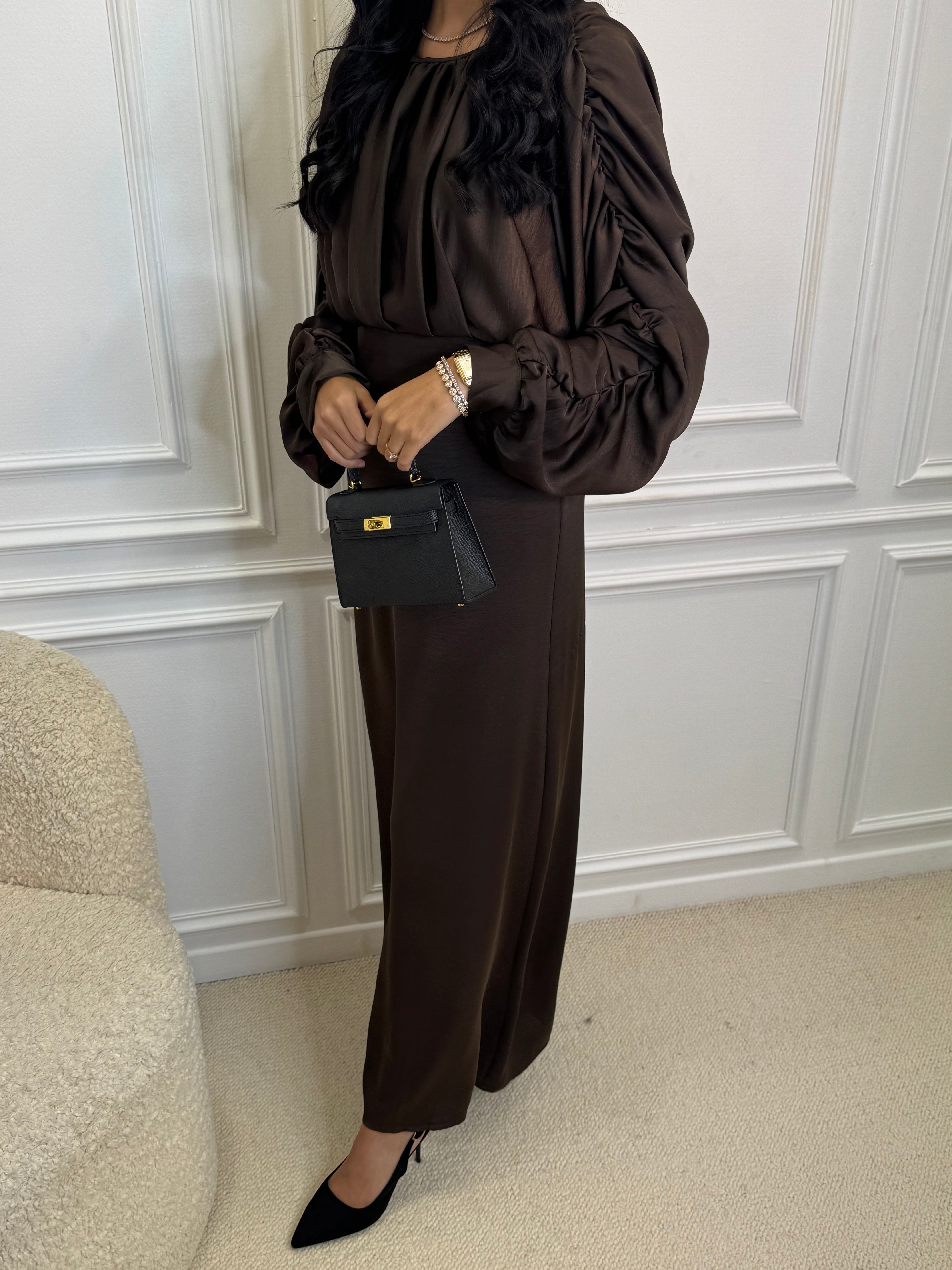 Robe SHANA marron