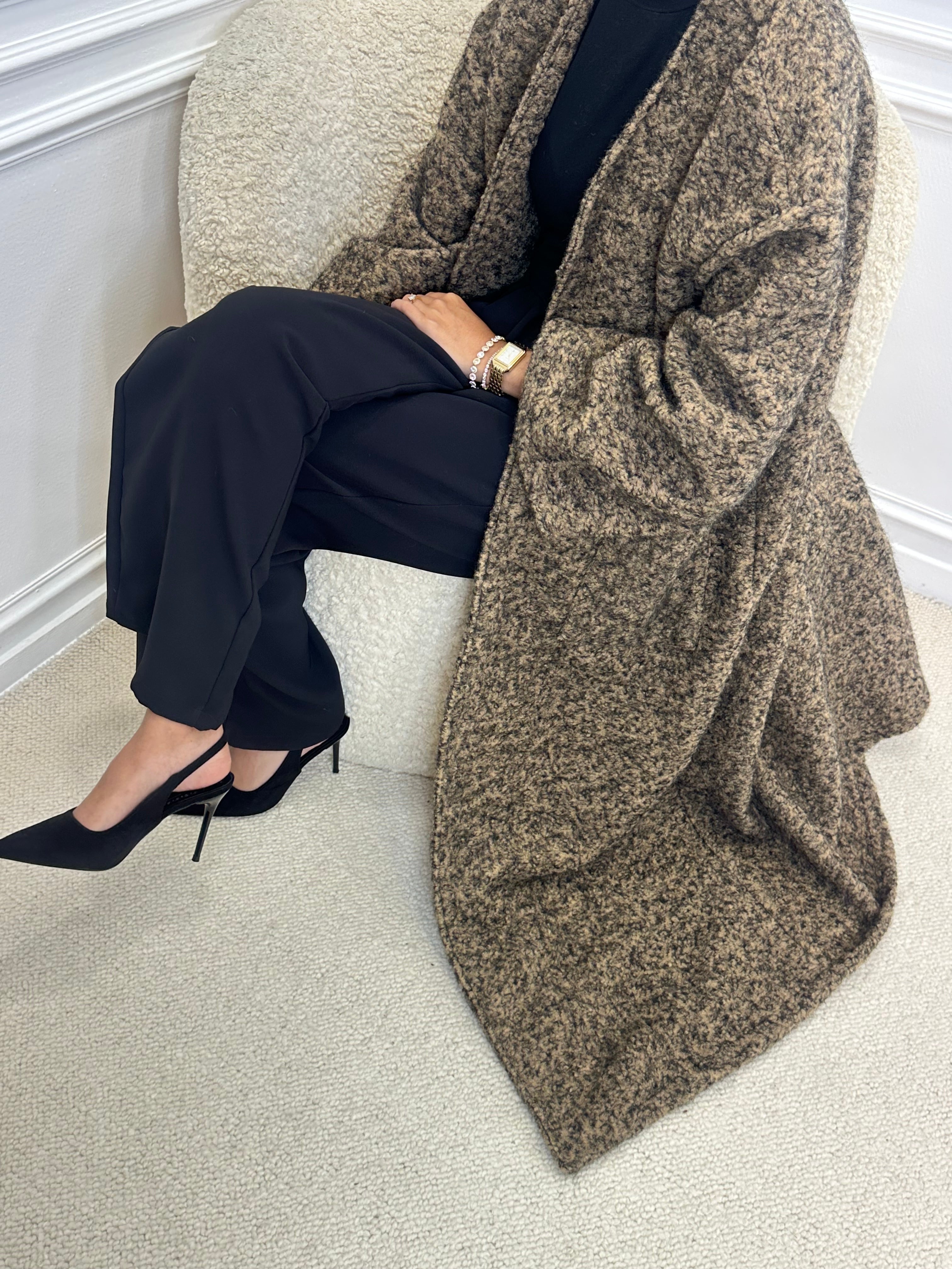 Manteau KALY marron