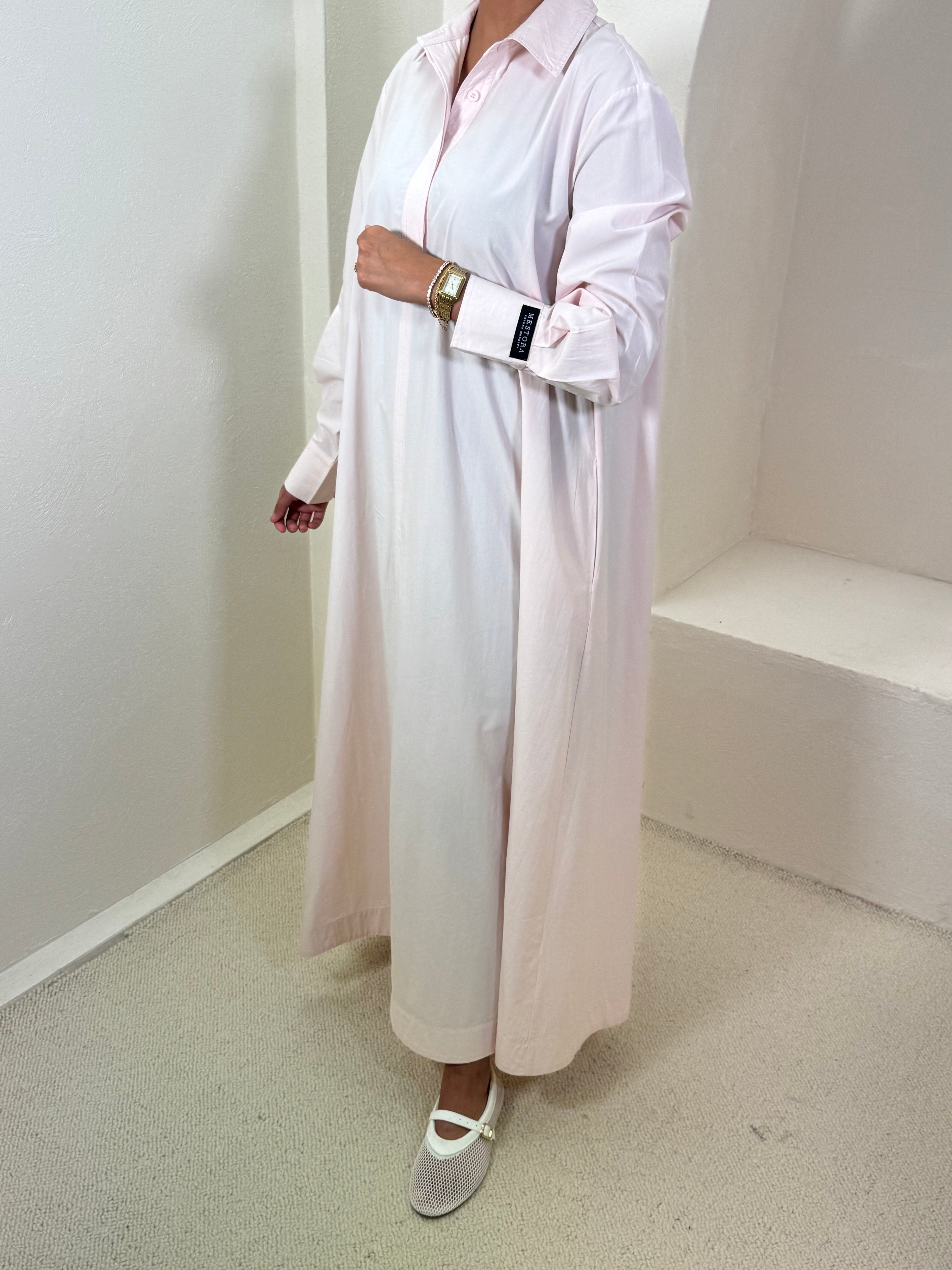 Robe-chemise LARA - Guimauve