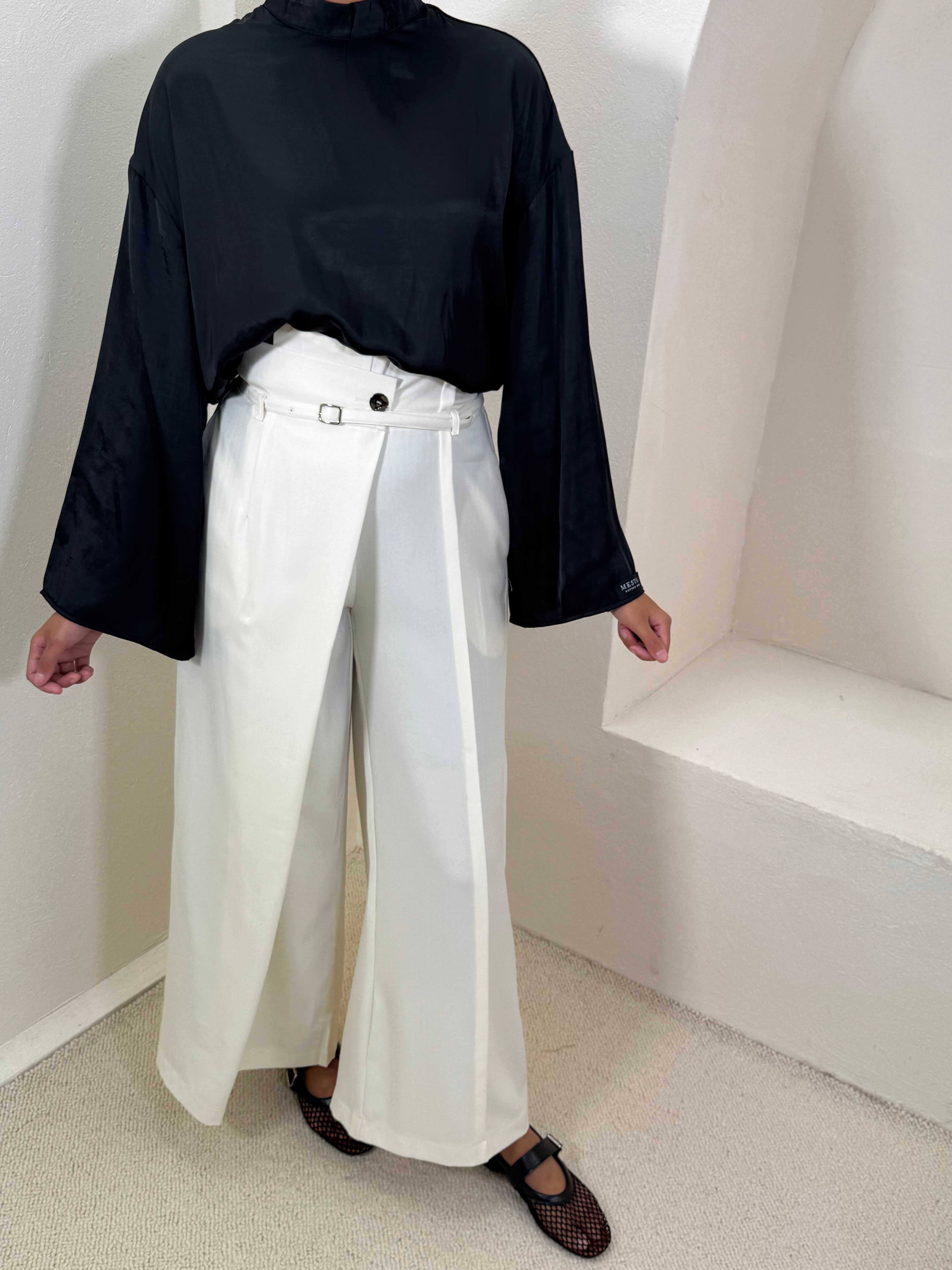 Pantalon NAJWA - Marbre