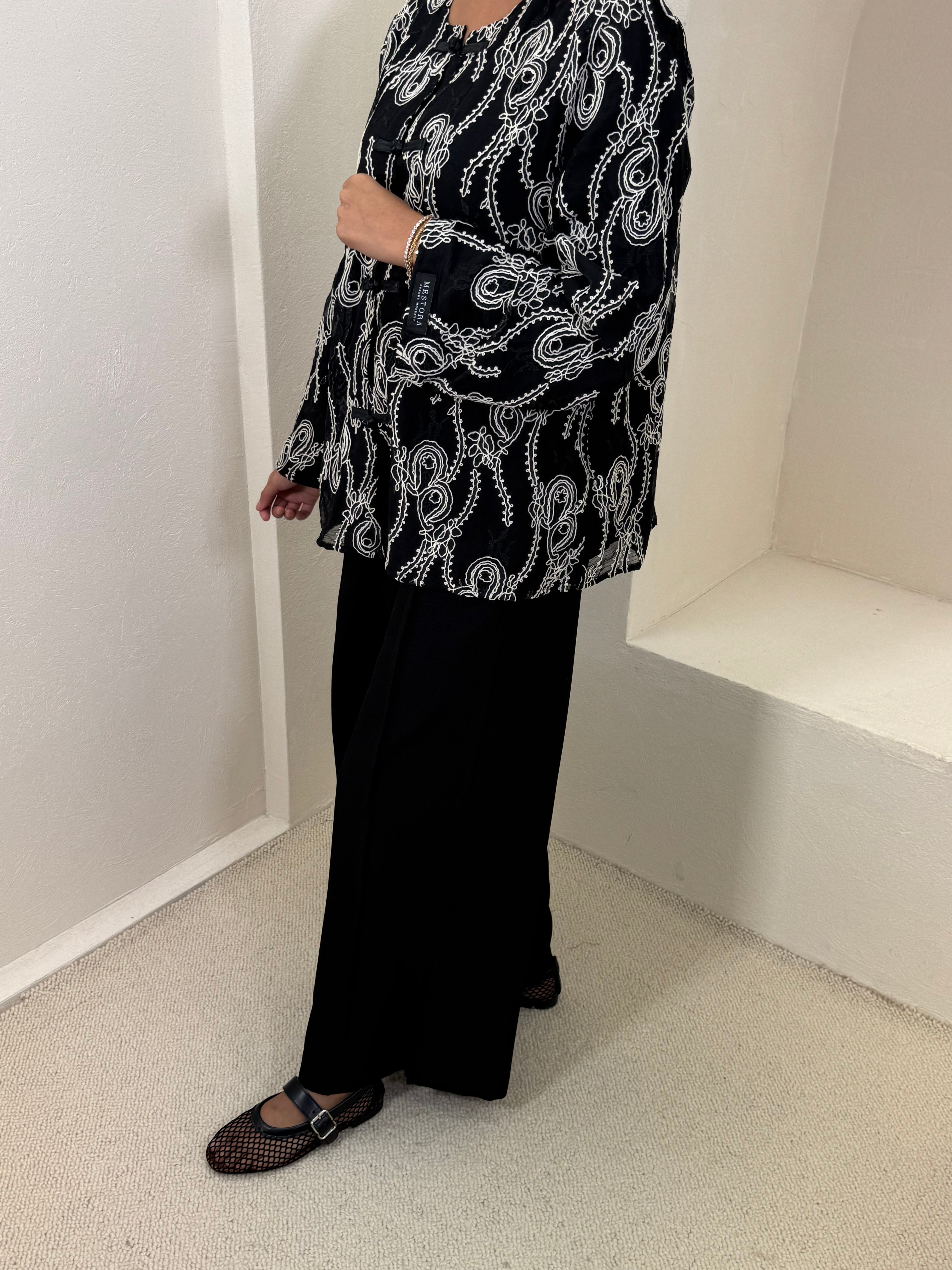 Blouse ZINA - Calligraphie
