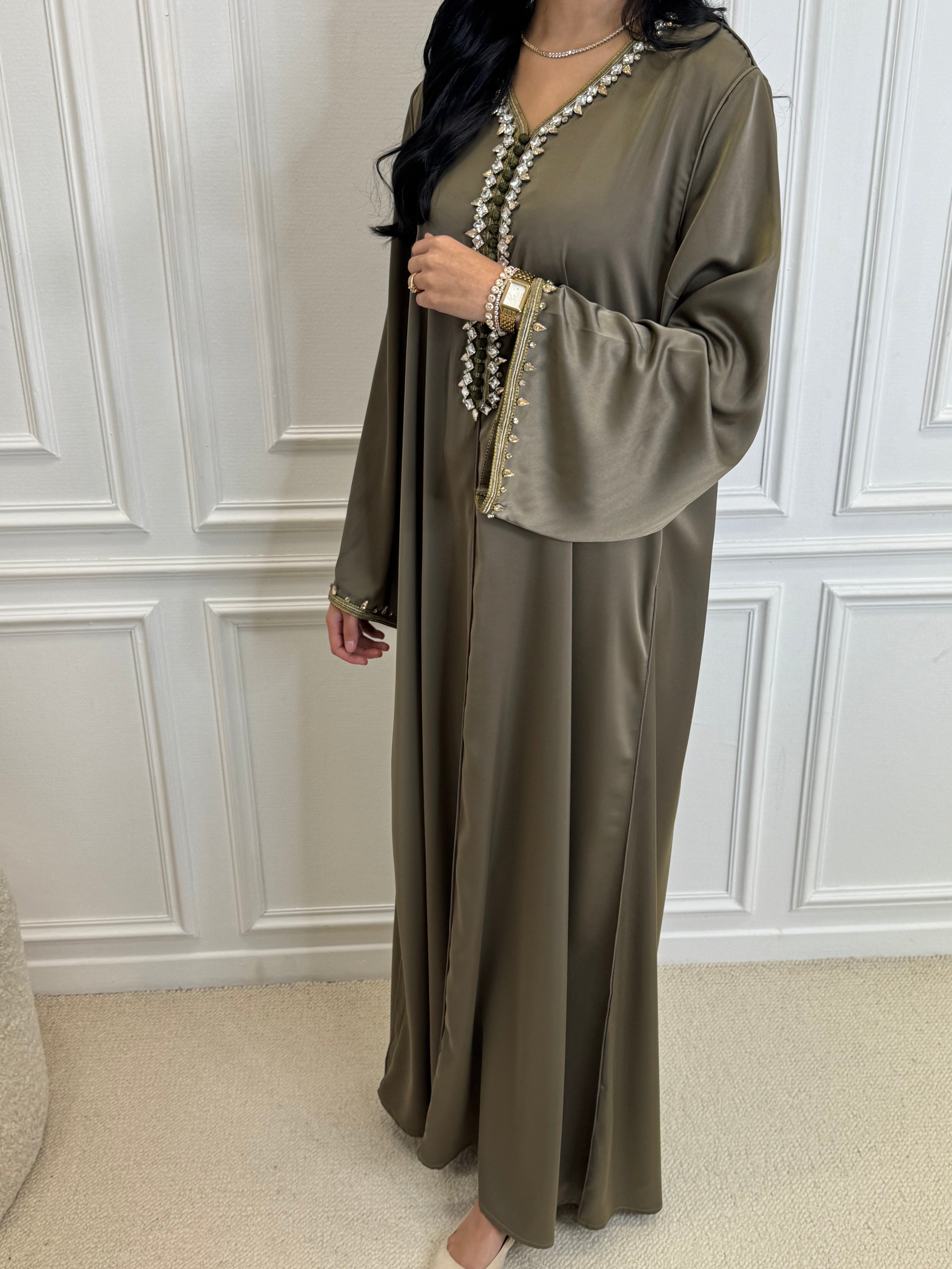 Djellaba TIZNIT kaki
