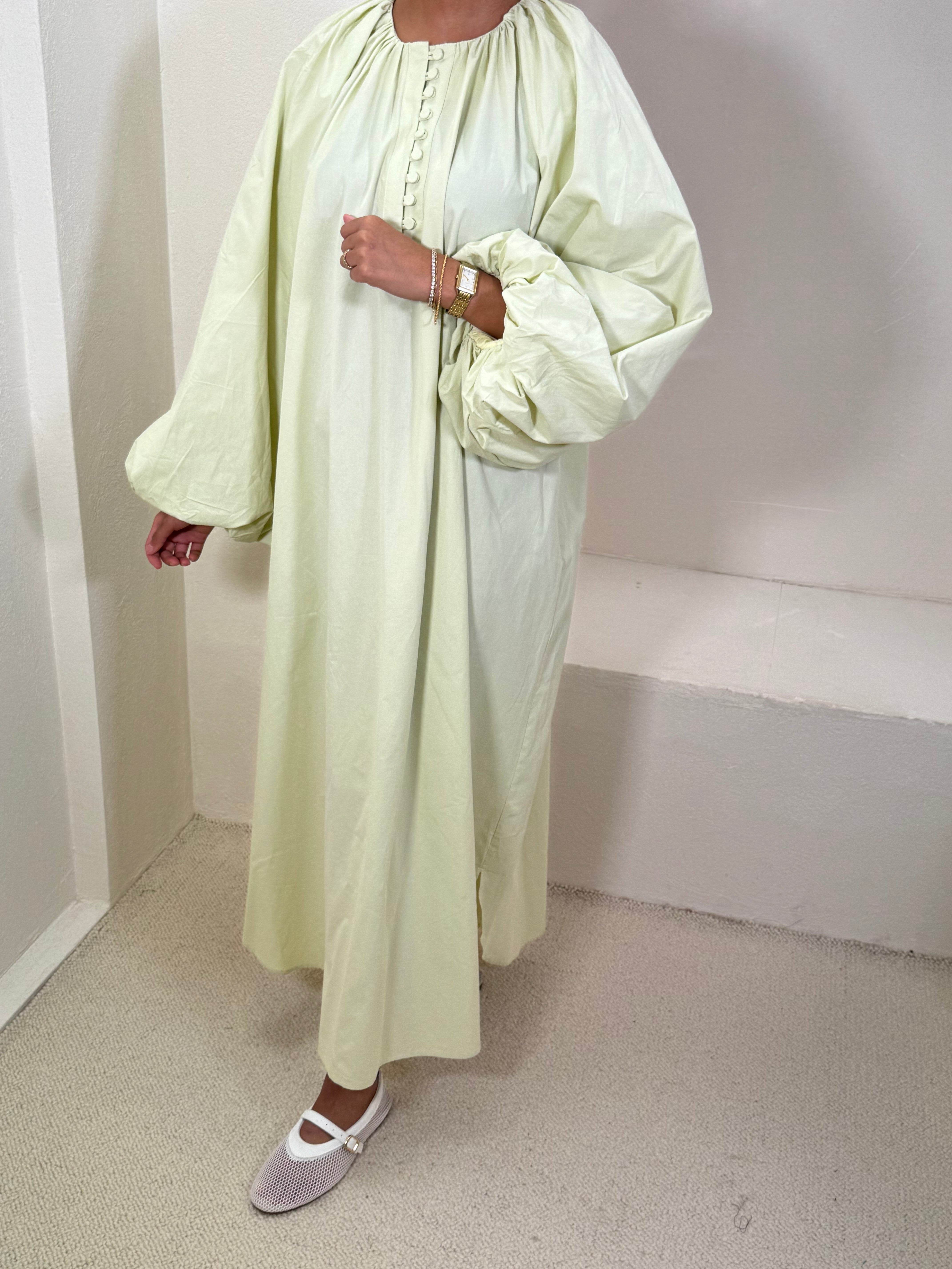 Robe LINA - Citronnelle