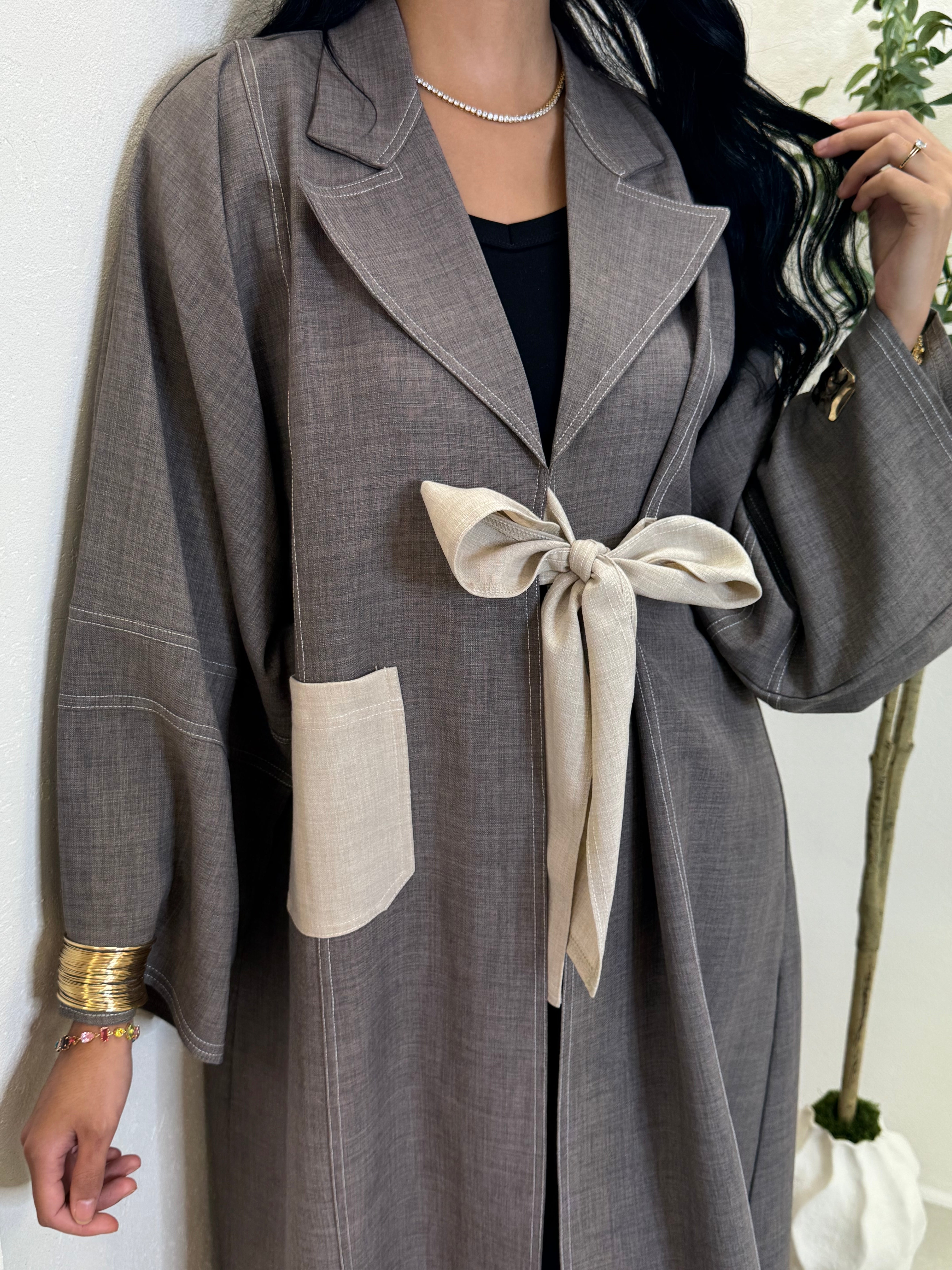 Kimono GIADA taupe