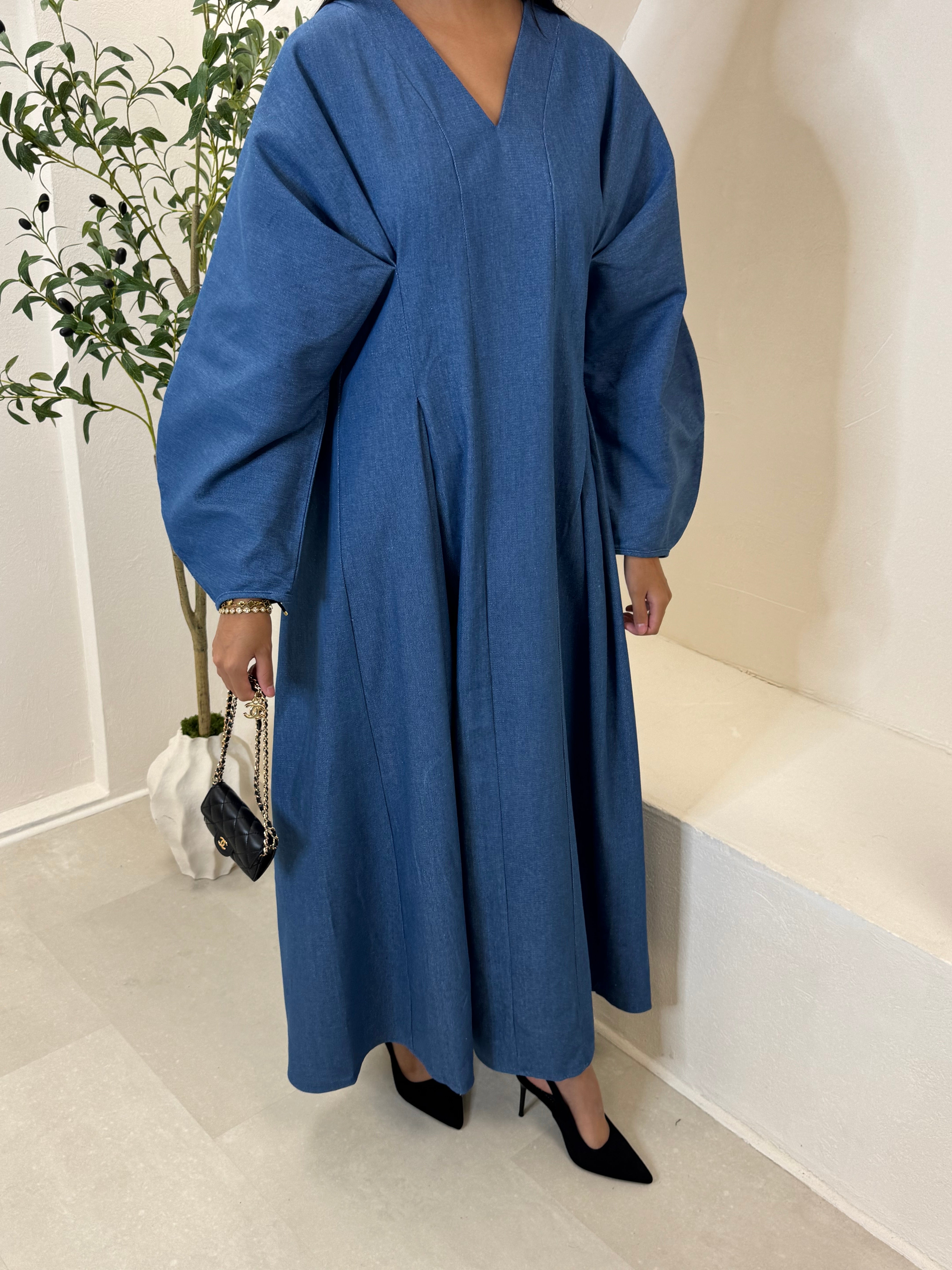 Robe DENIM bleu clair