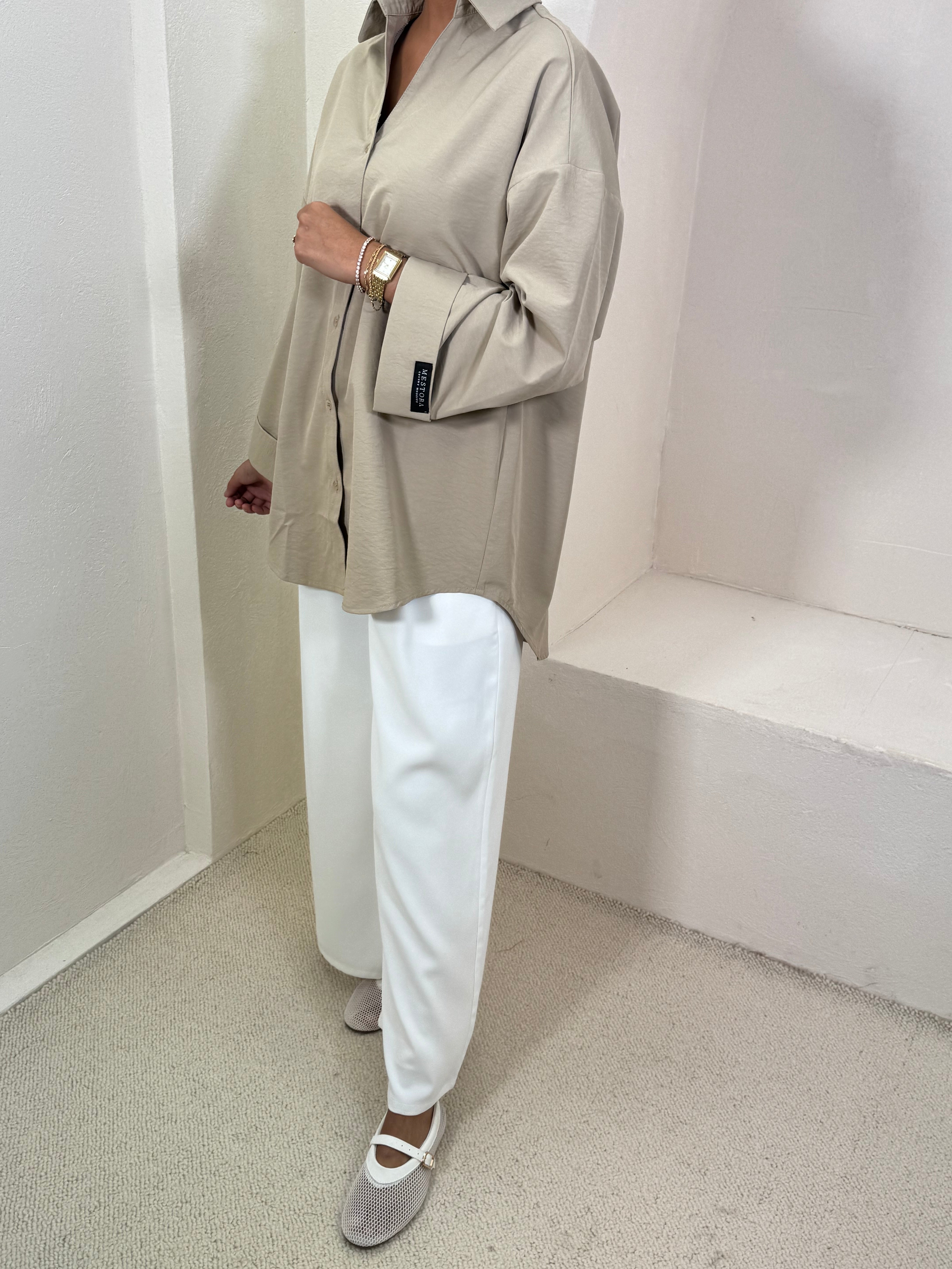 Chemise NOOR - Craie