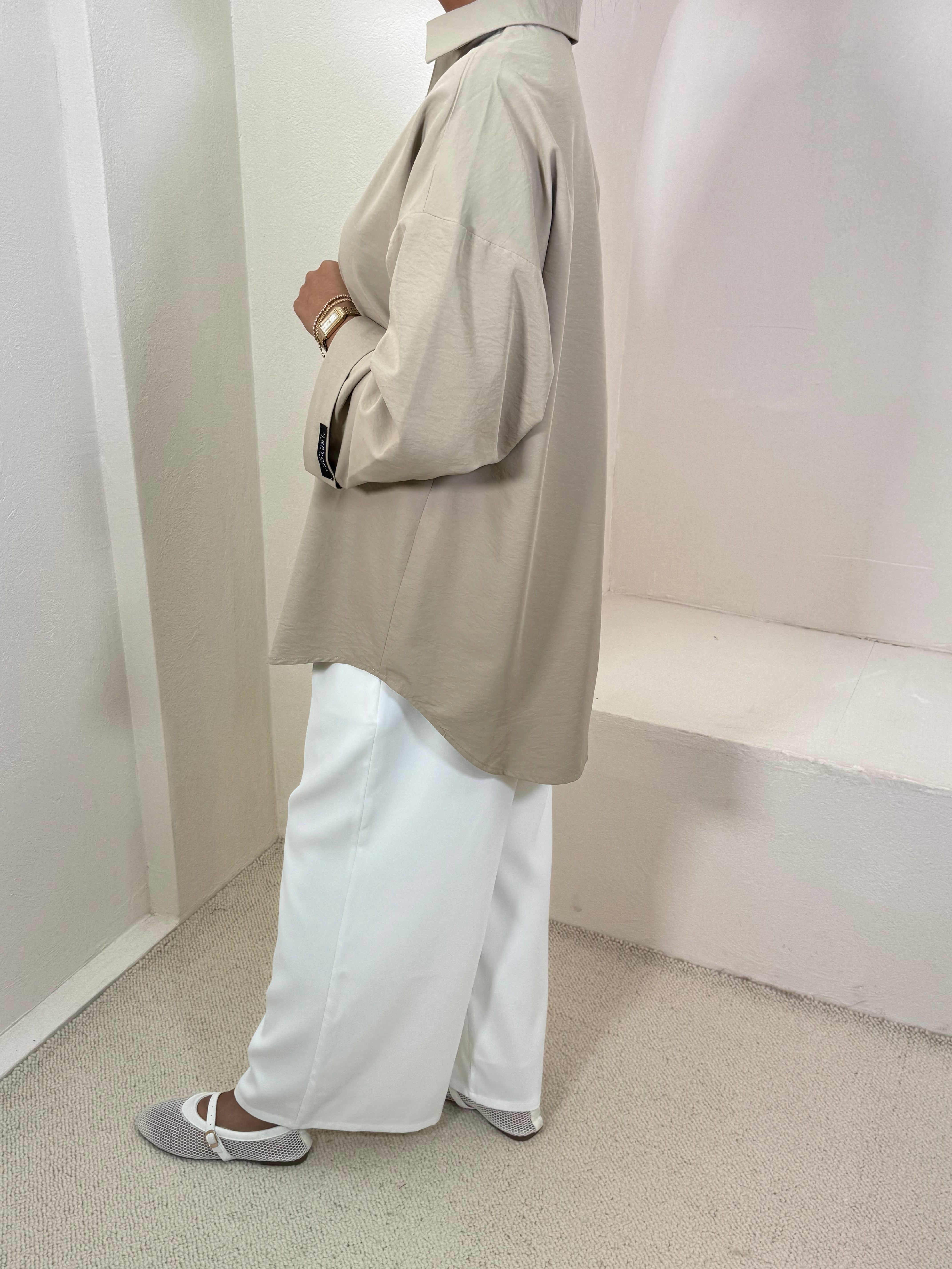 Chemise NOOR - Craie