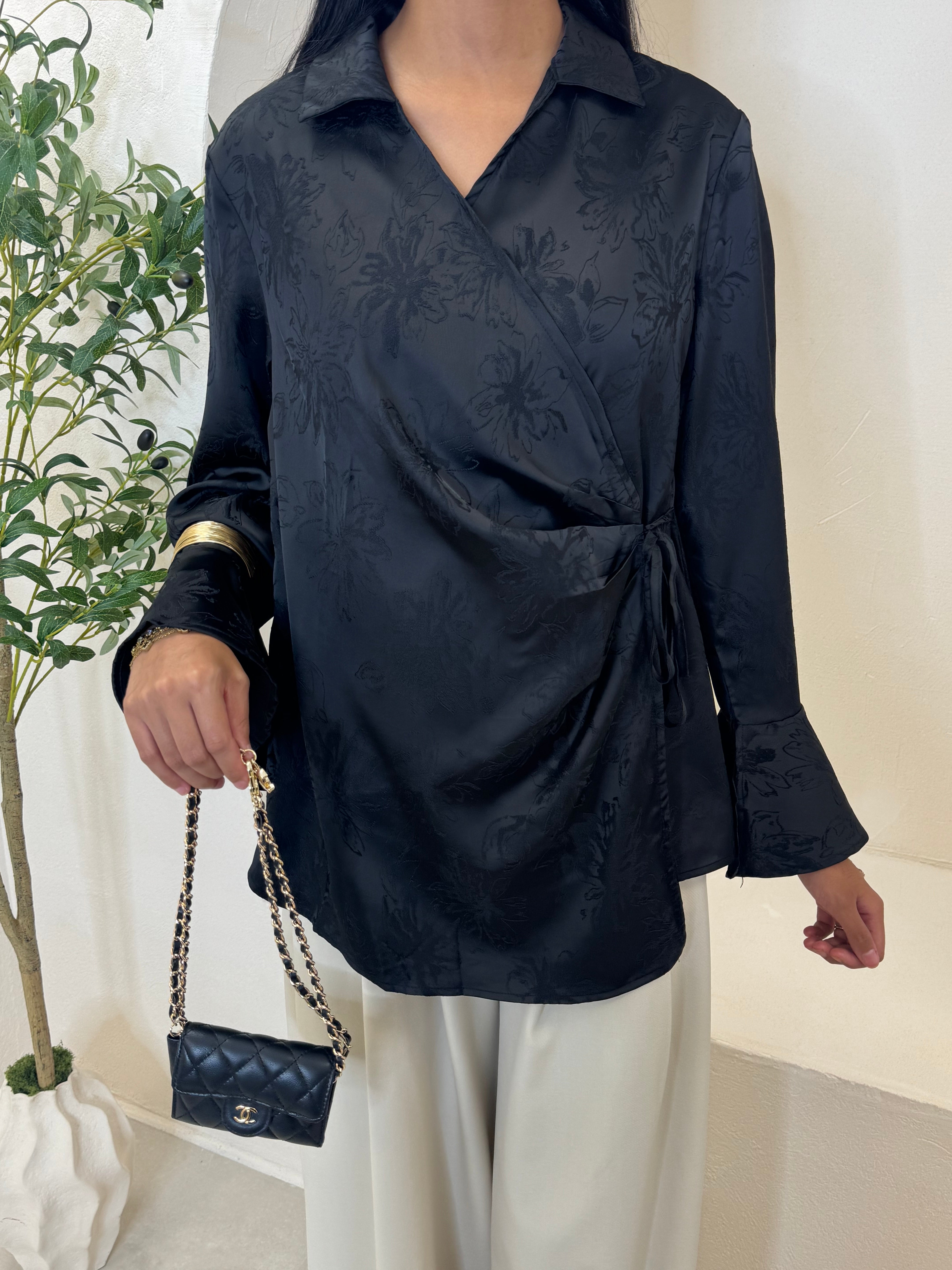 Blouse IRIS noir
