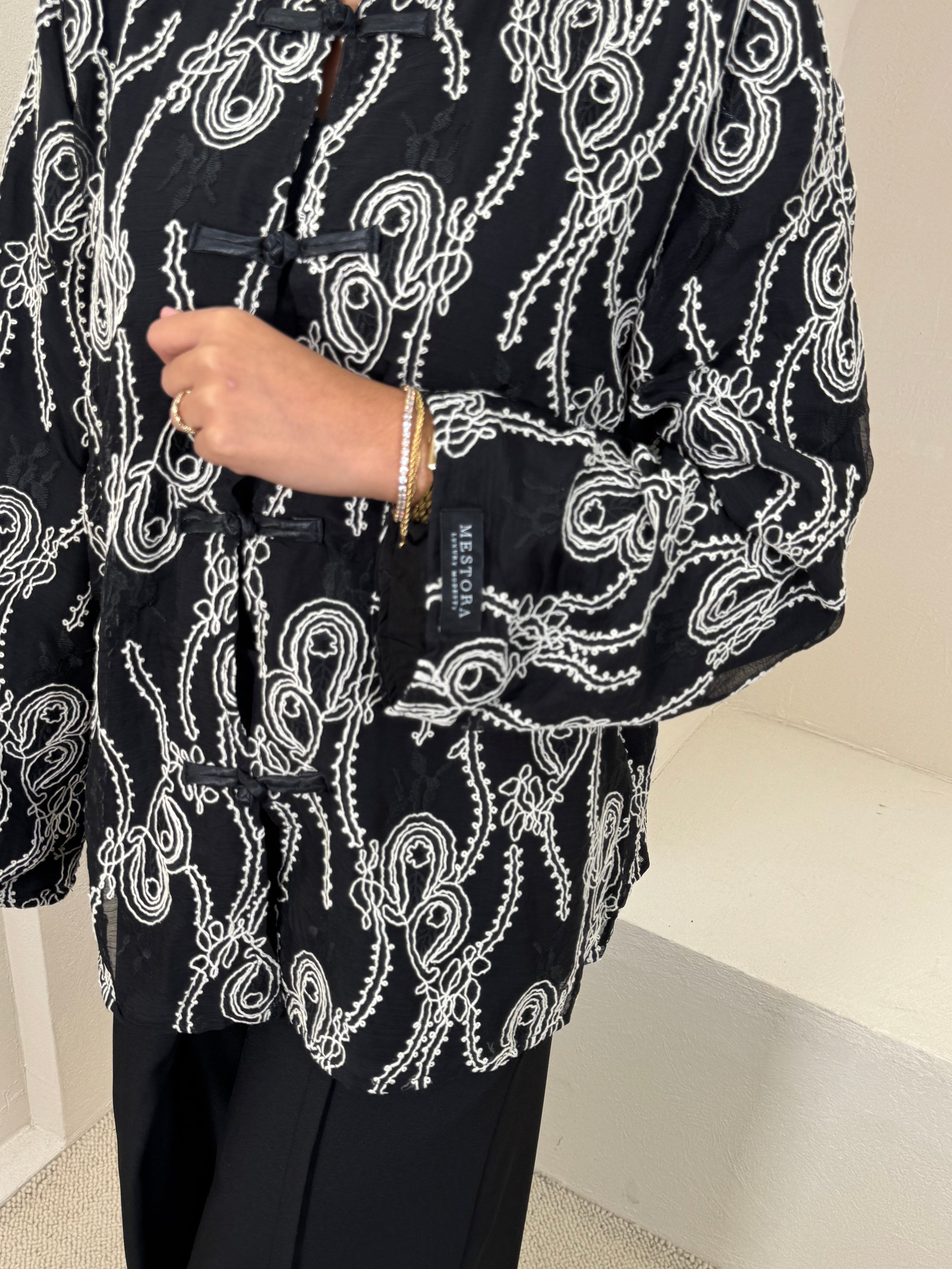 Blouse ZINA - Calligraphie