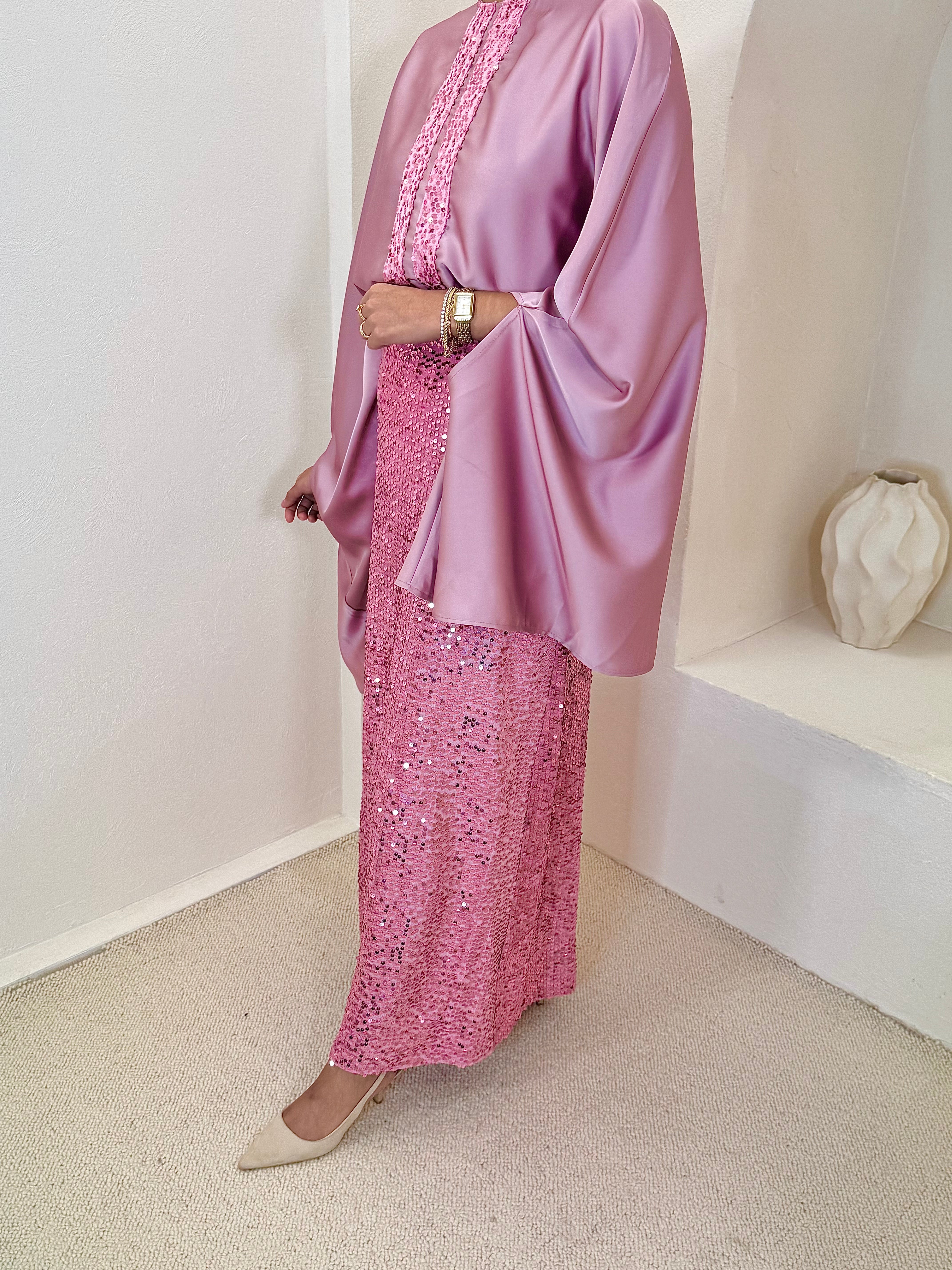 Set NOON sequin rose