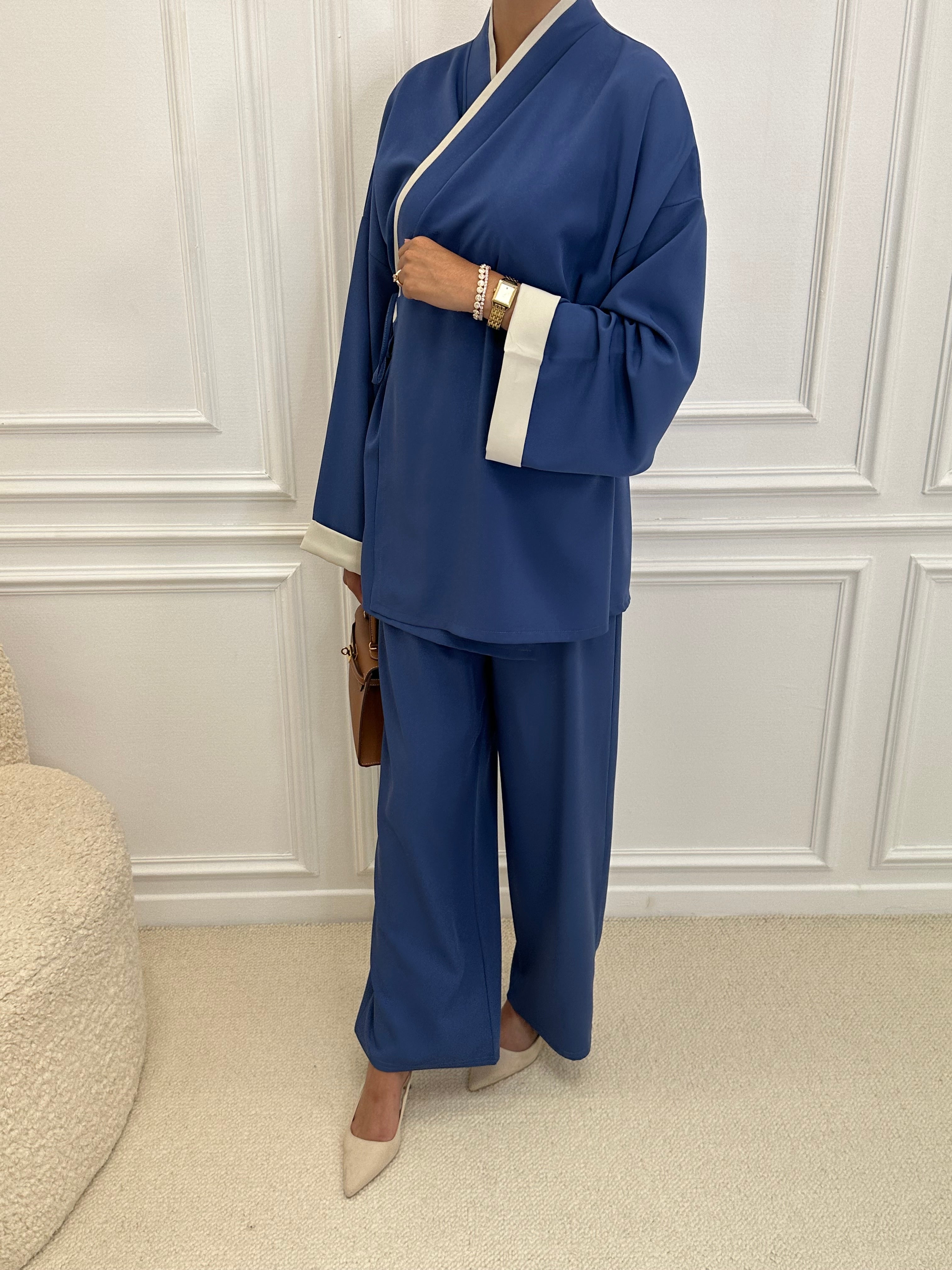 Conjunto JAPANDI azul