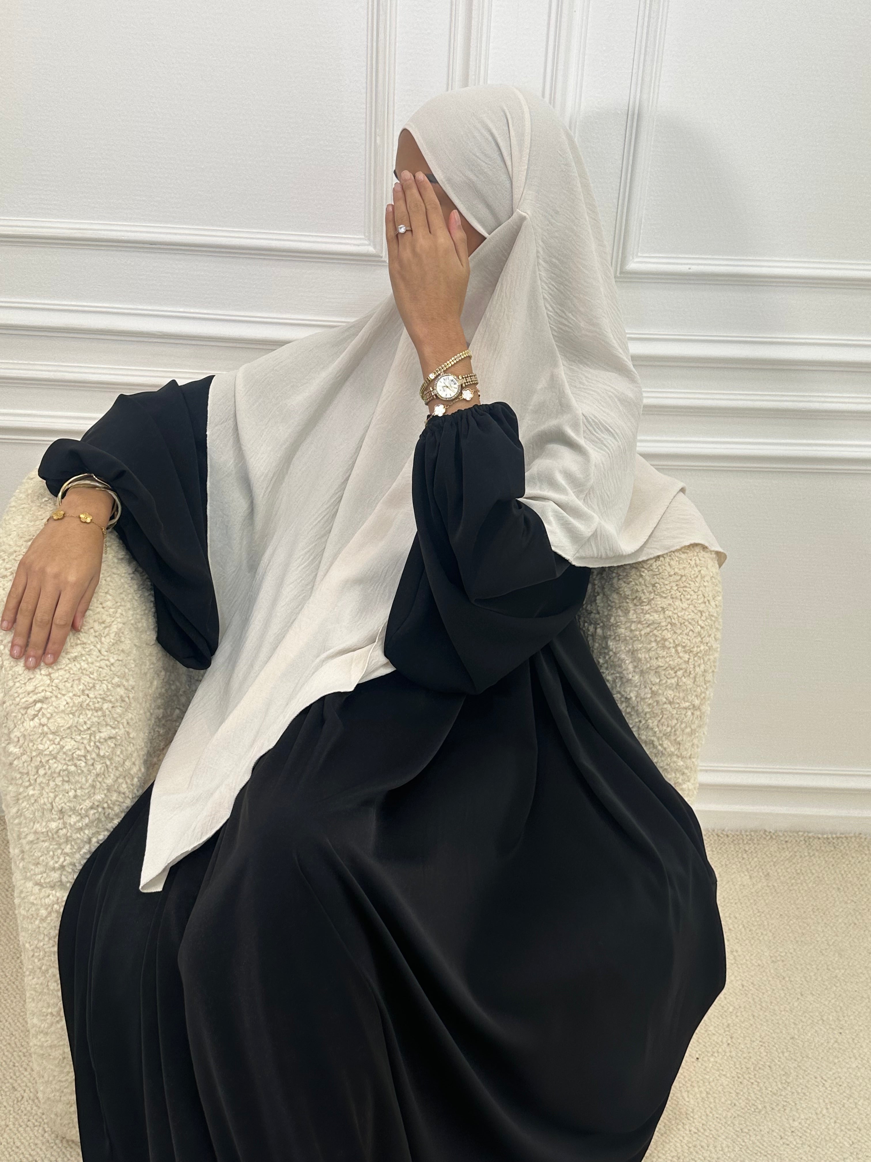 Khimar jazz crème