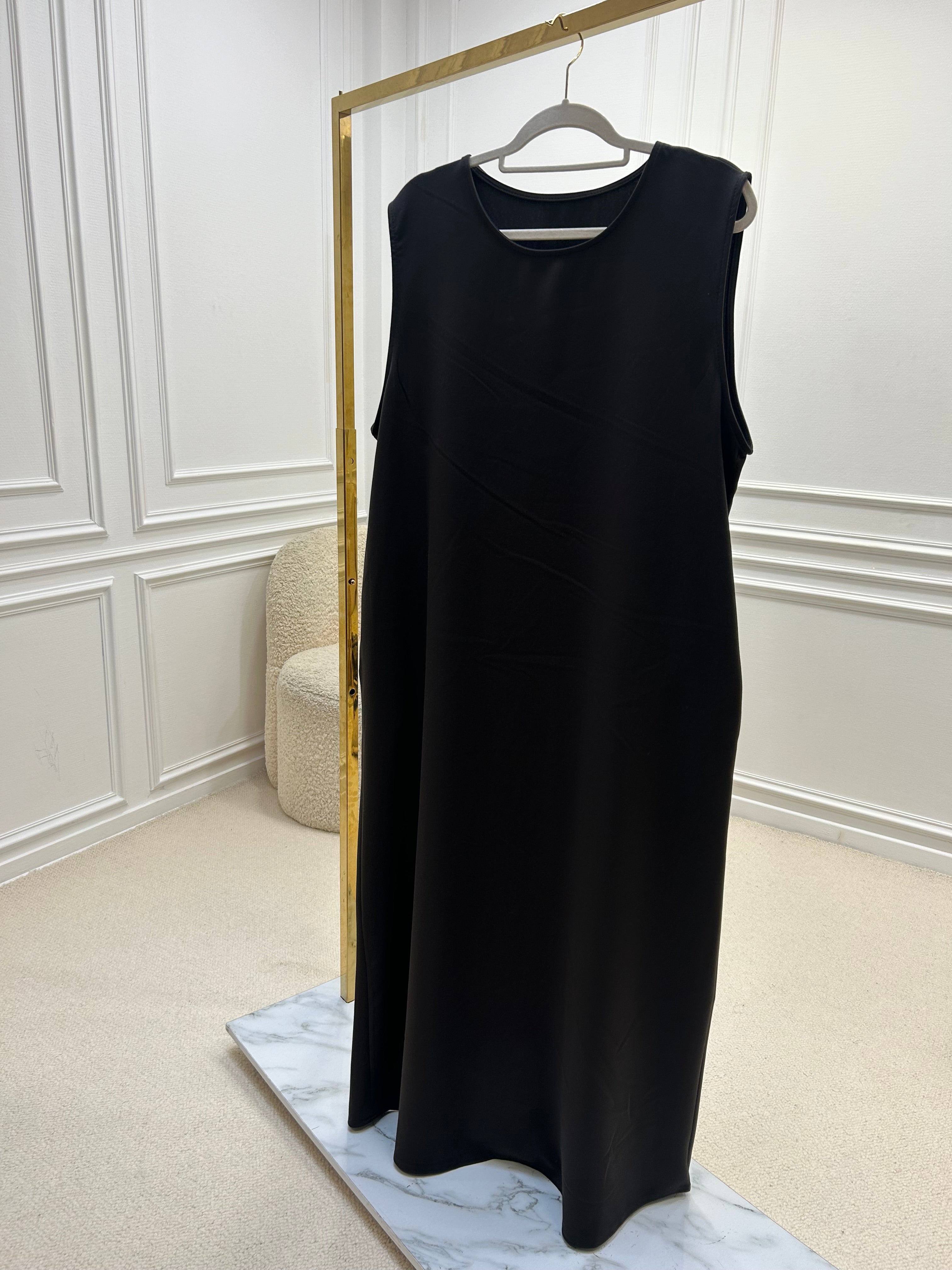 Sous abaya LINEN chocolat