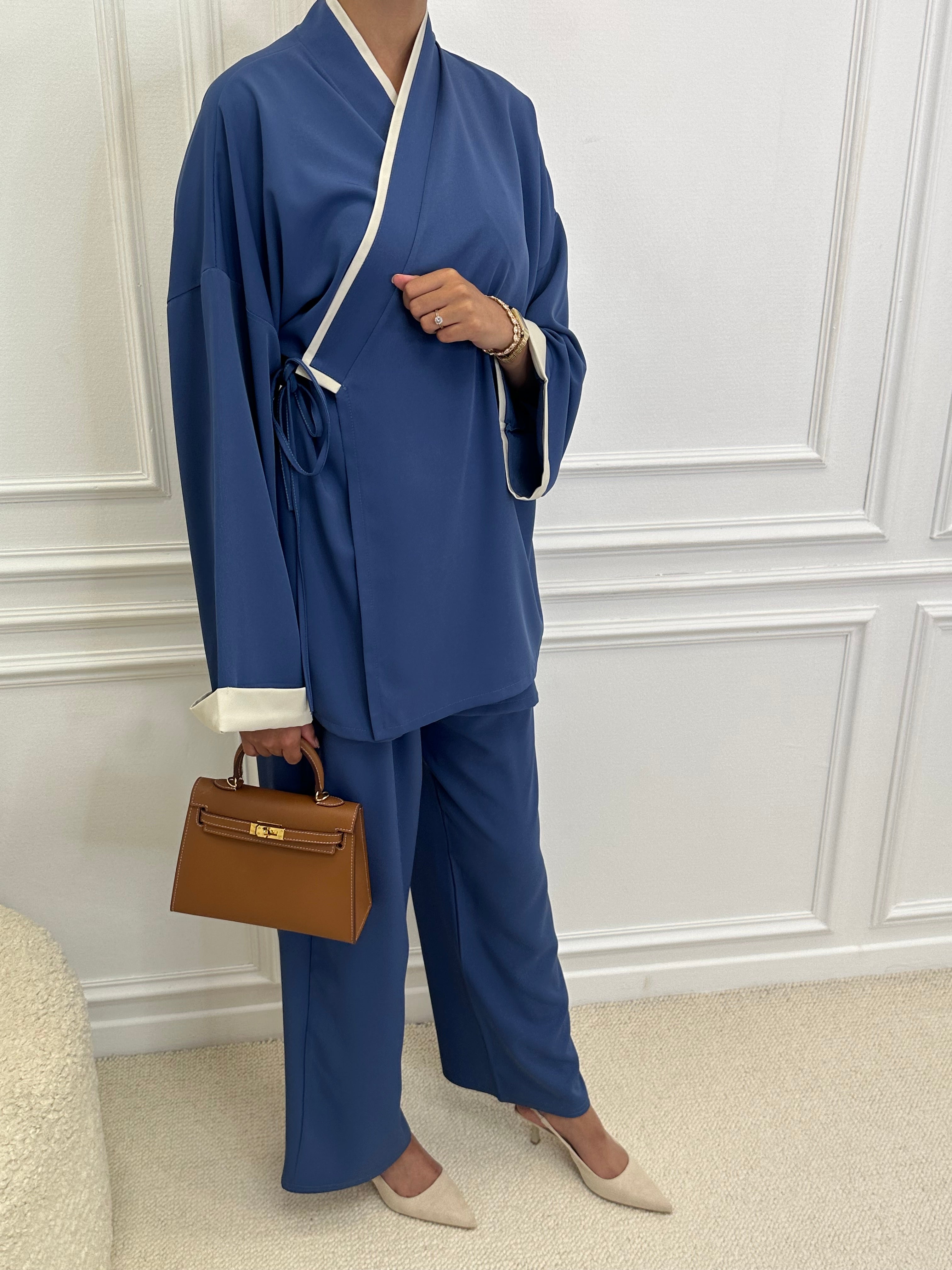 Conjunto JAPANDI azul