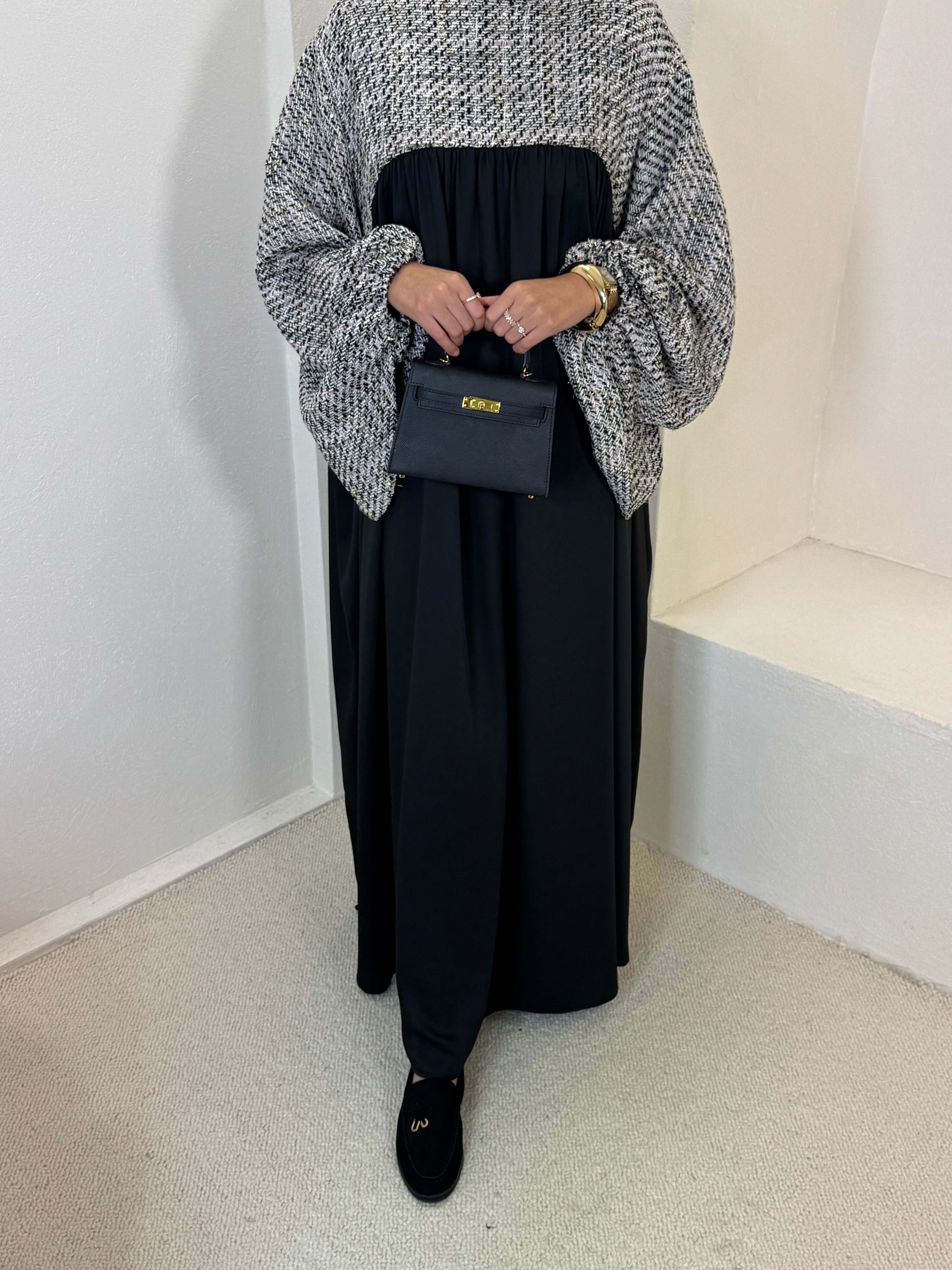 Abaya BELUCCINA Tweed