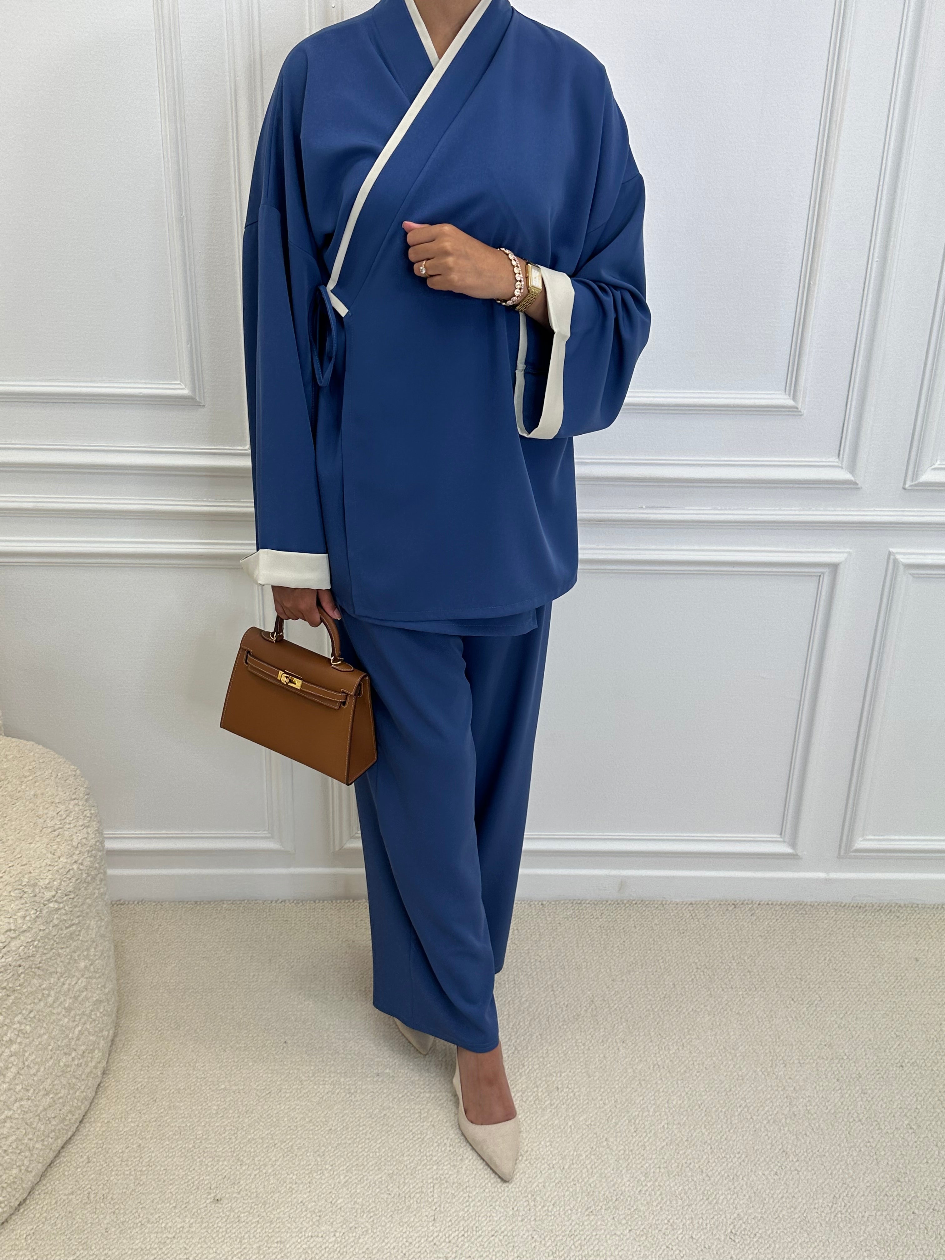 Conjunto JAPANDI azul