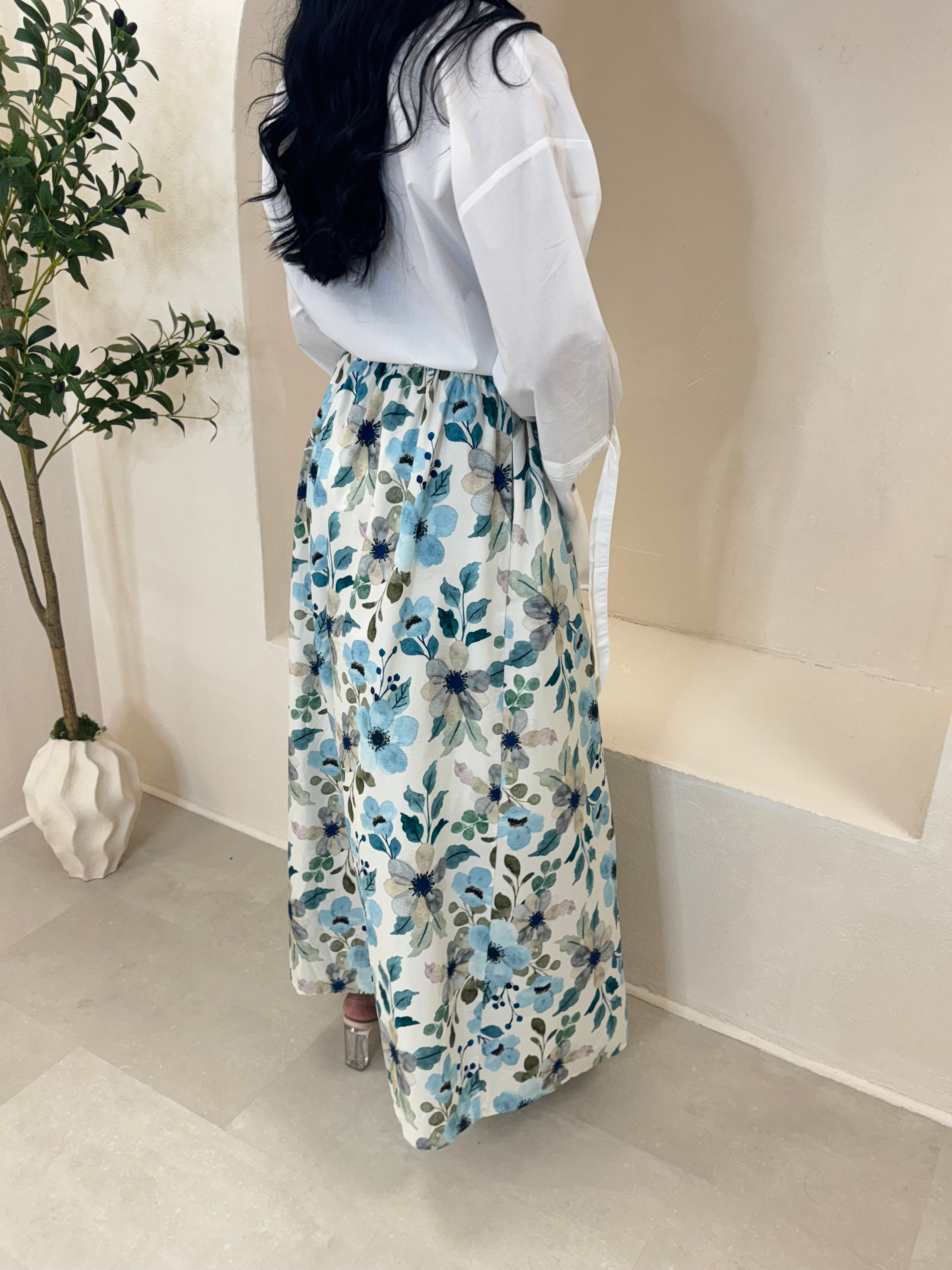 Jupe FELDA bleu