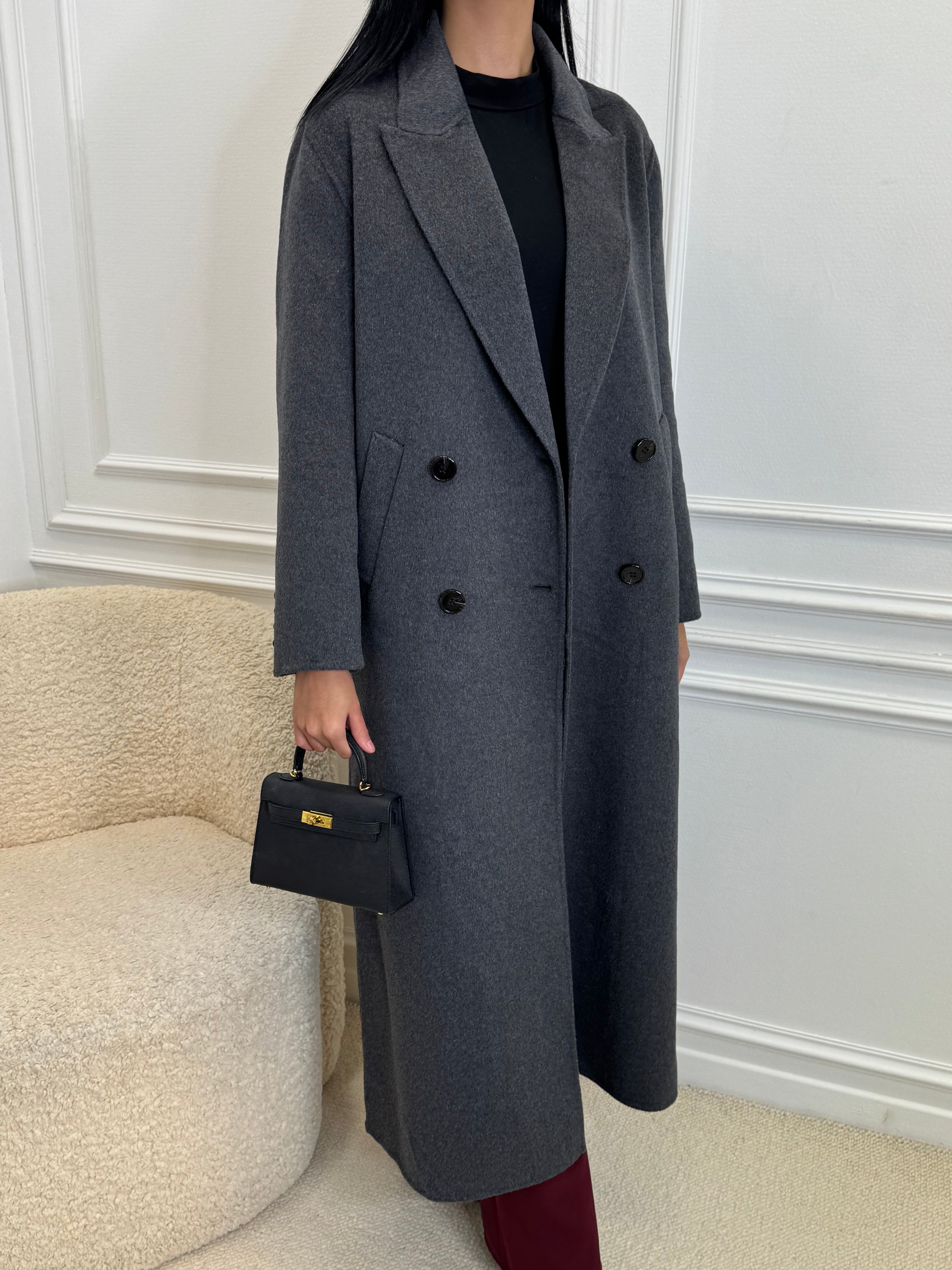 Manteau ÉLÉANOR gris