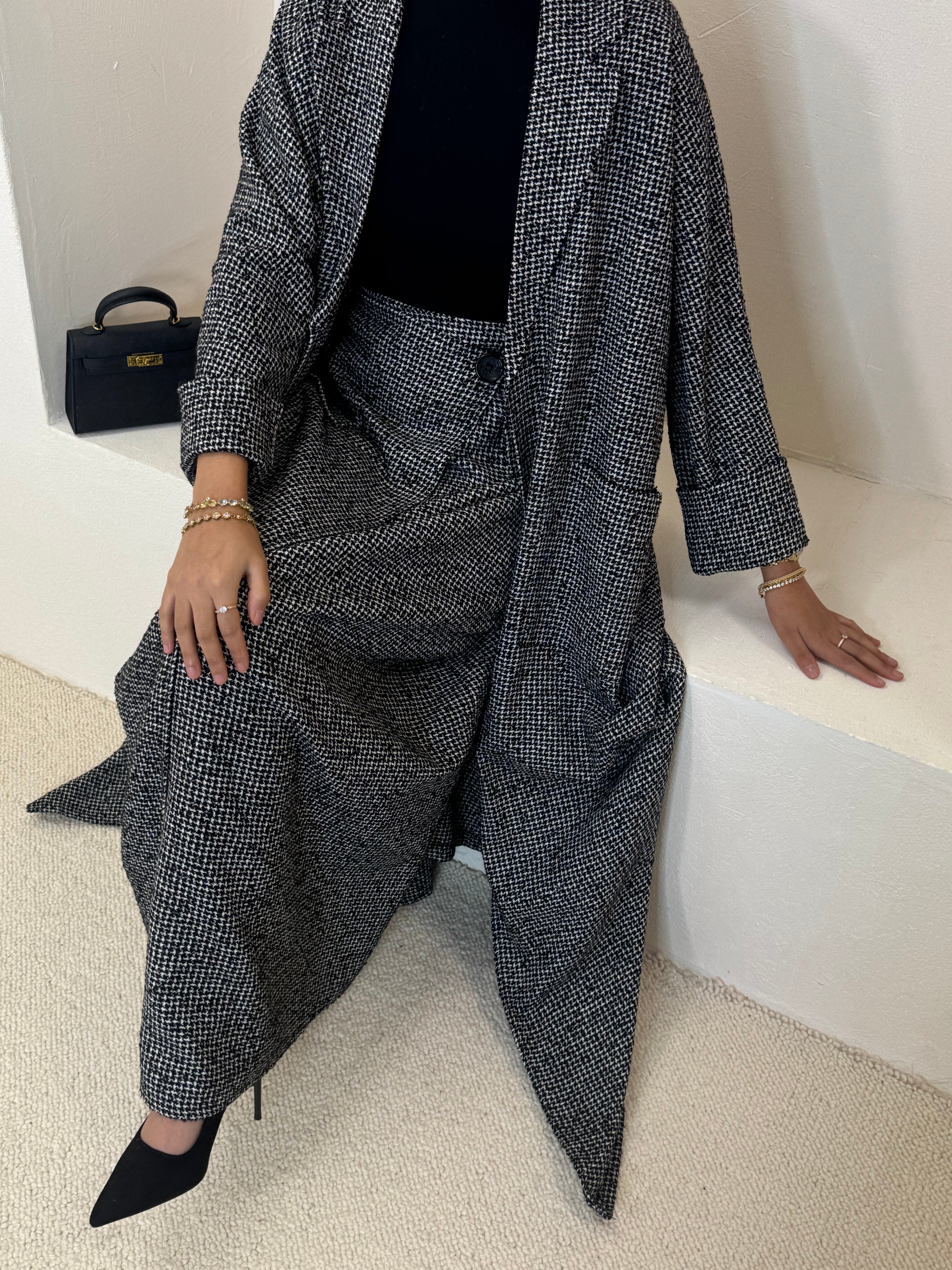 Blazer CÉLESTA carreaux