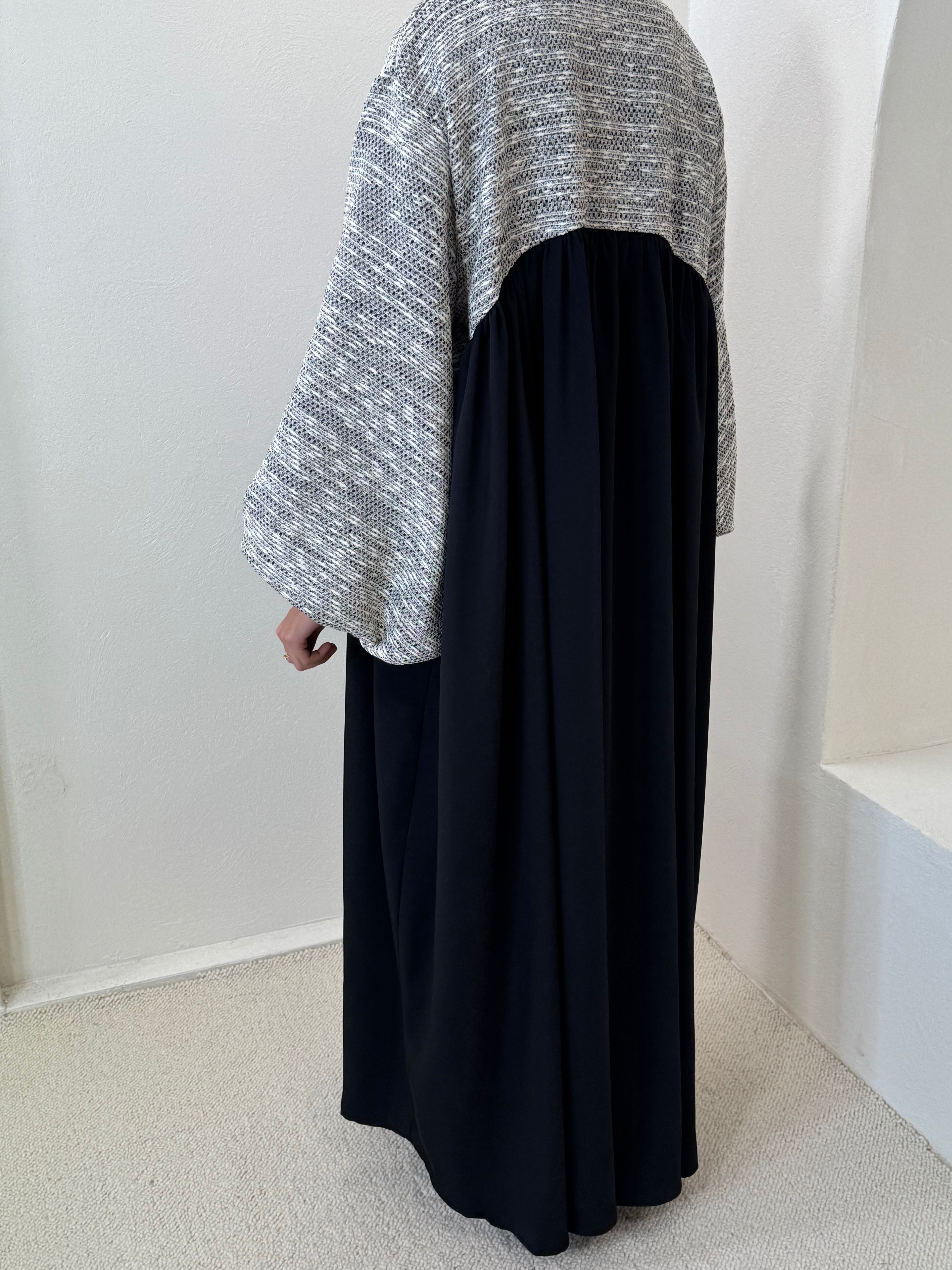 Abaya BELLUCINA beigechiné