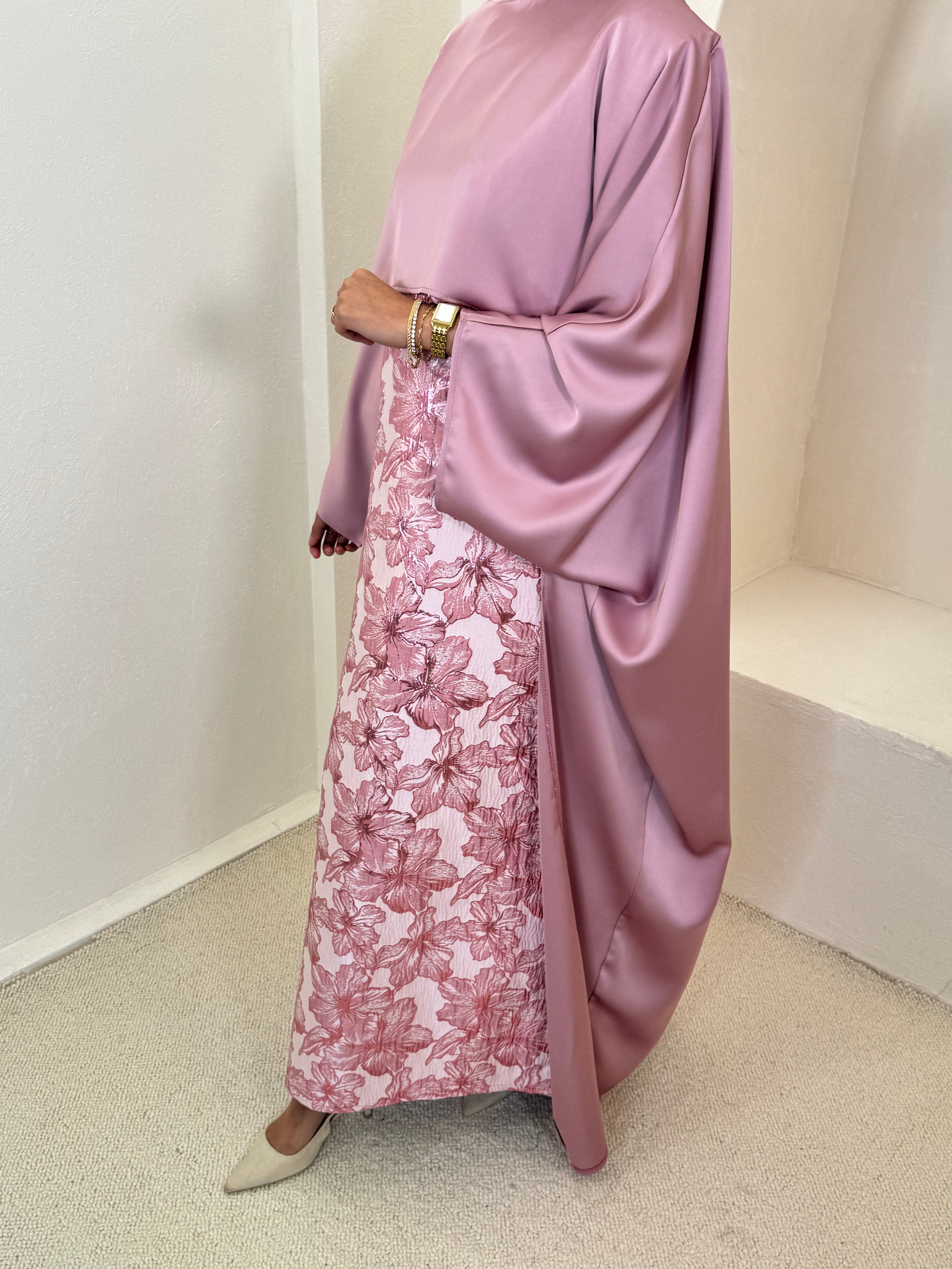 Set JEEM brocart rose