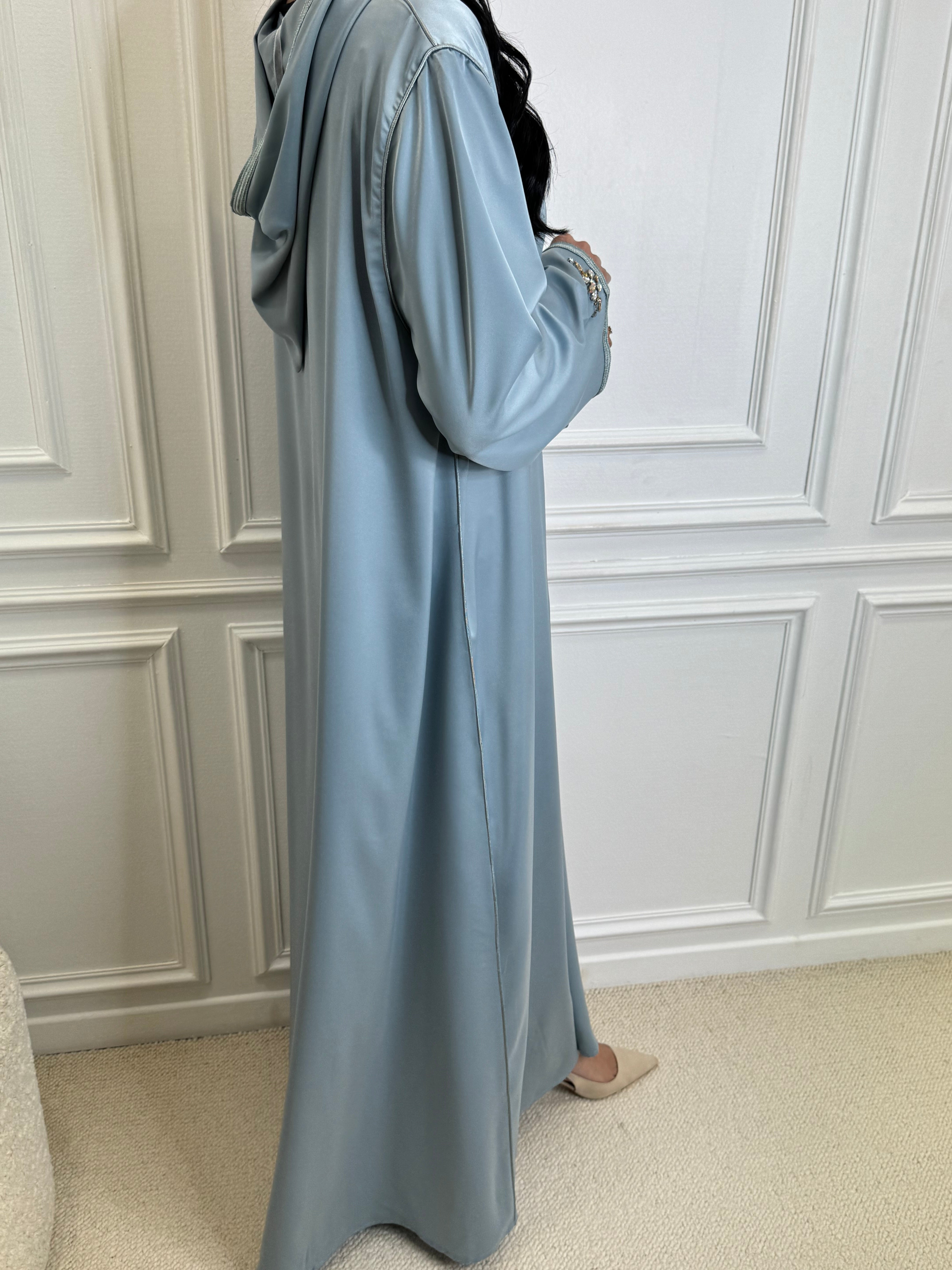 Djellaba SAJA bleu