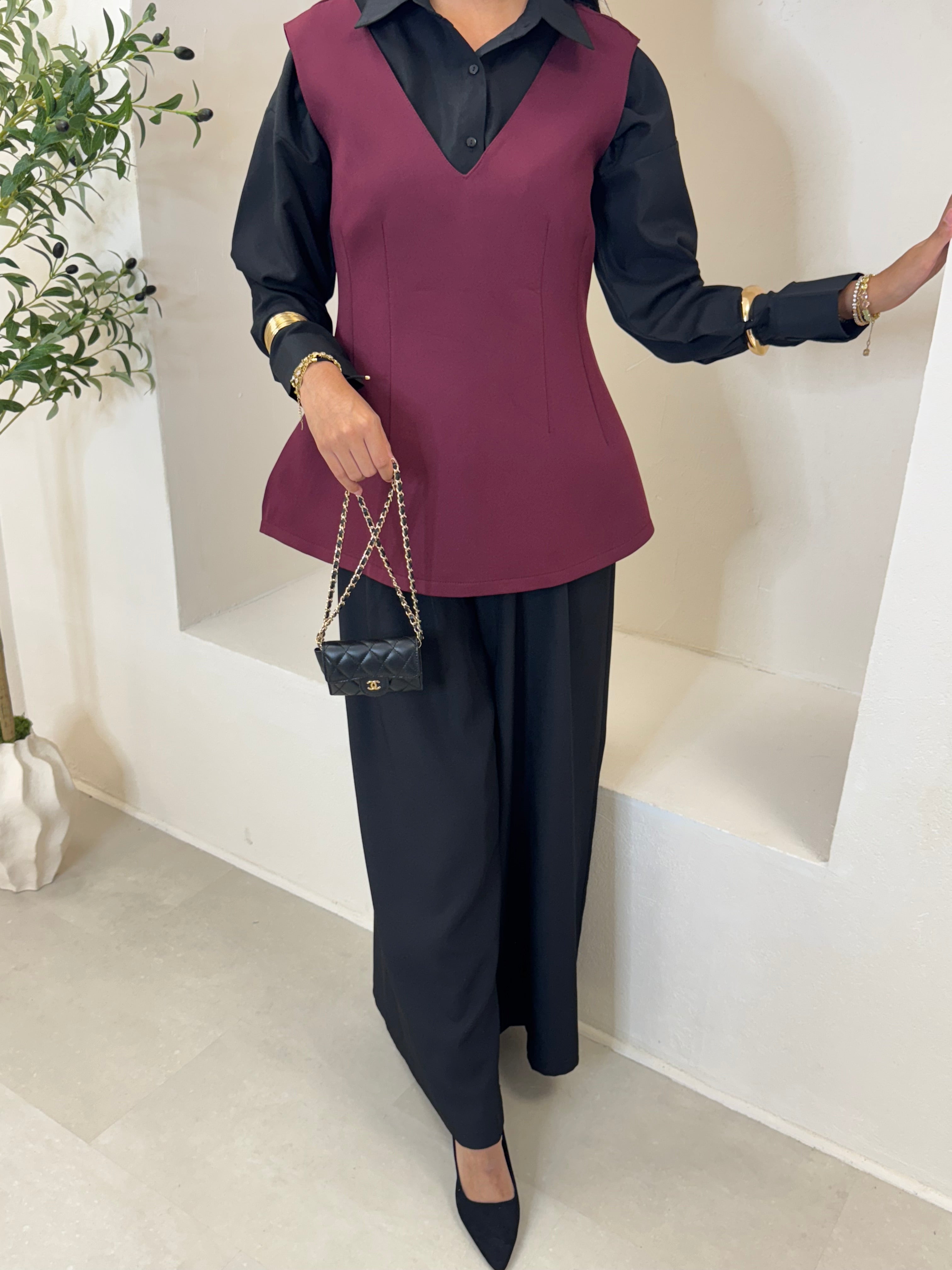 Haut COCO bordeaux