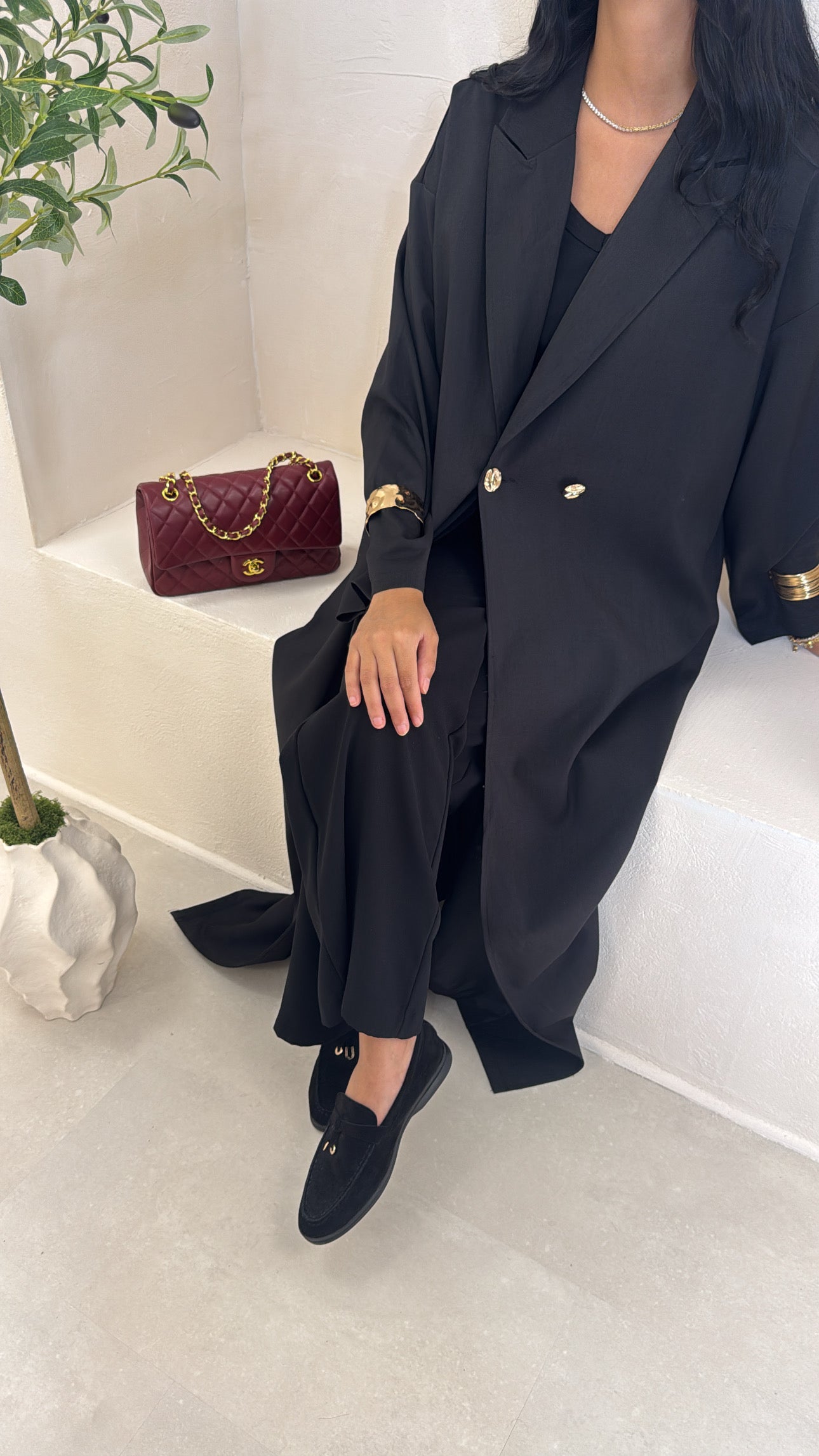 Kimono IMANY noir