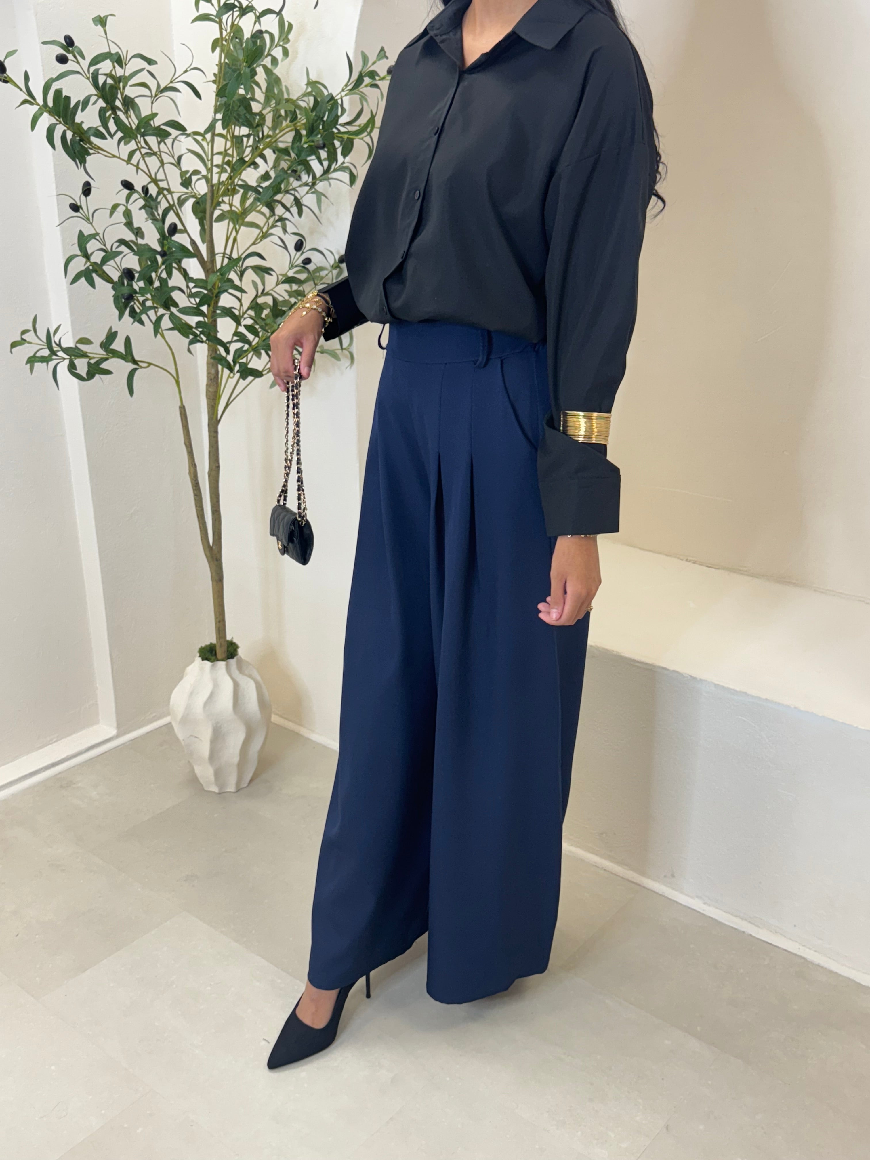 Pantalon AMBRE marine