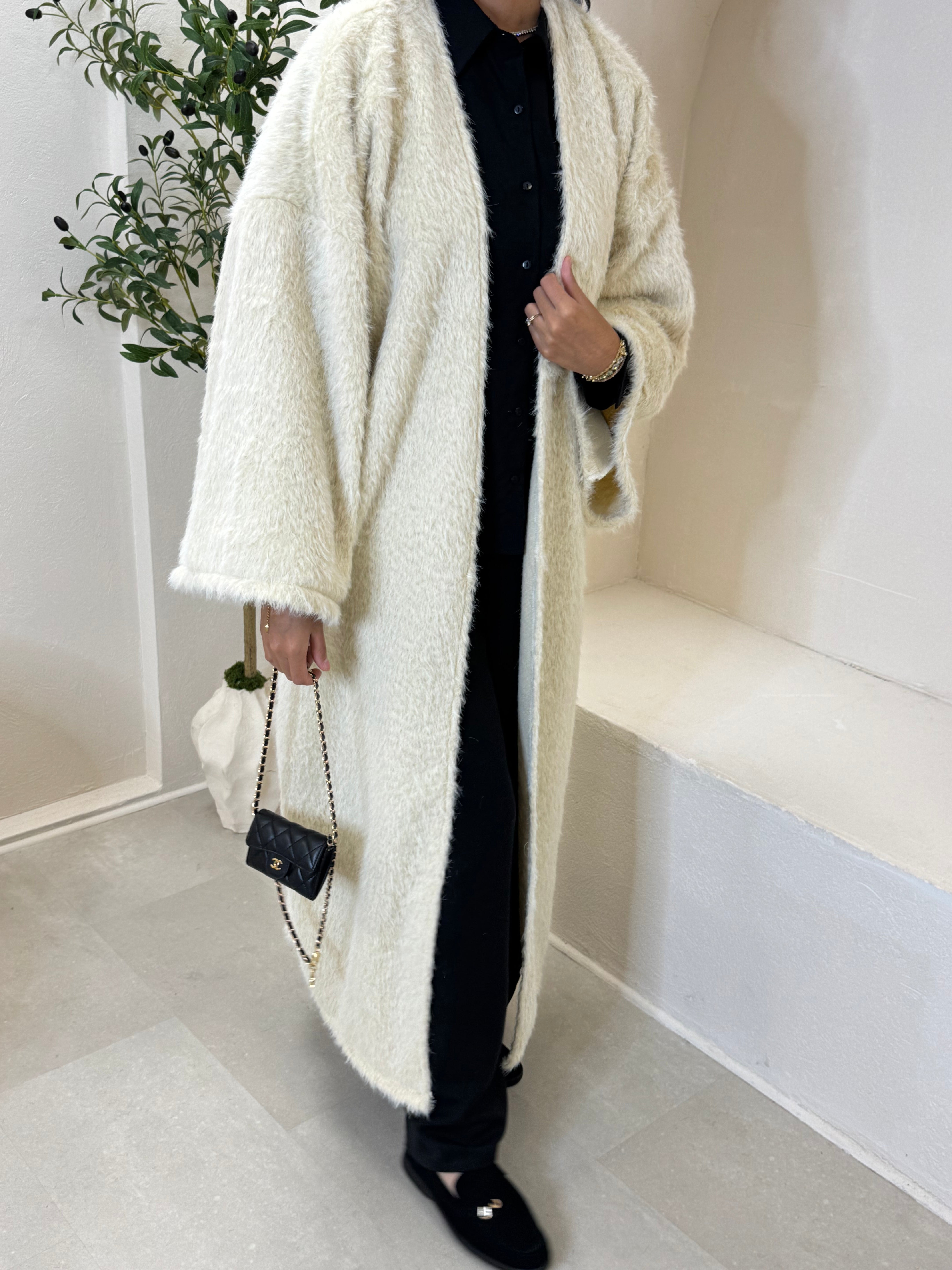 Manteau COCON crème