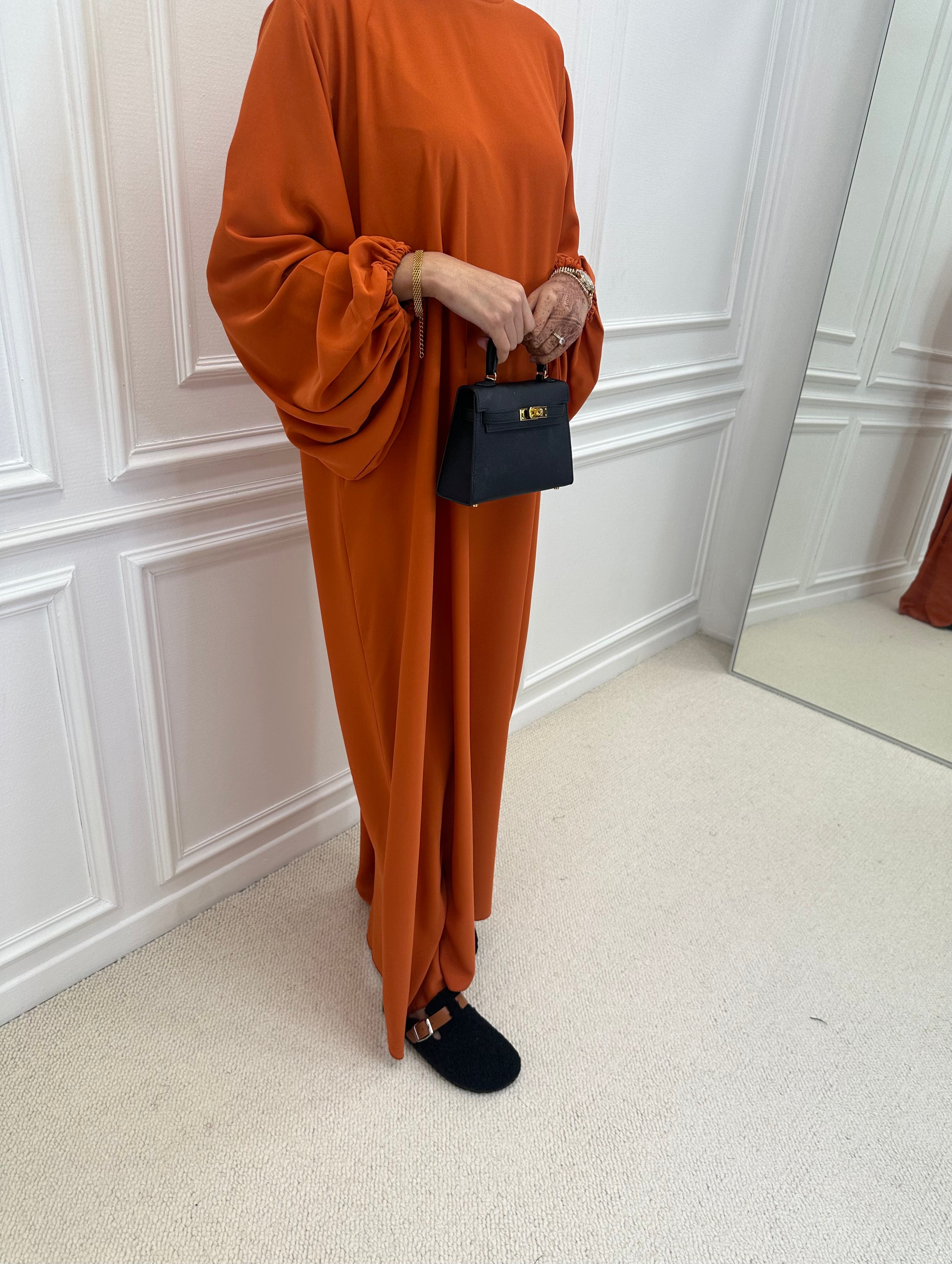 Abaya OUMEIMA orange