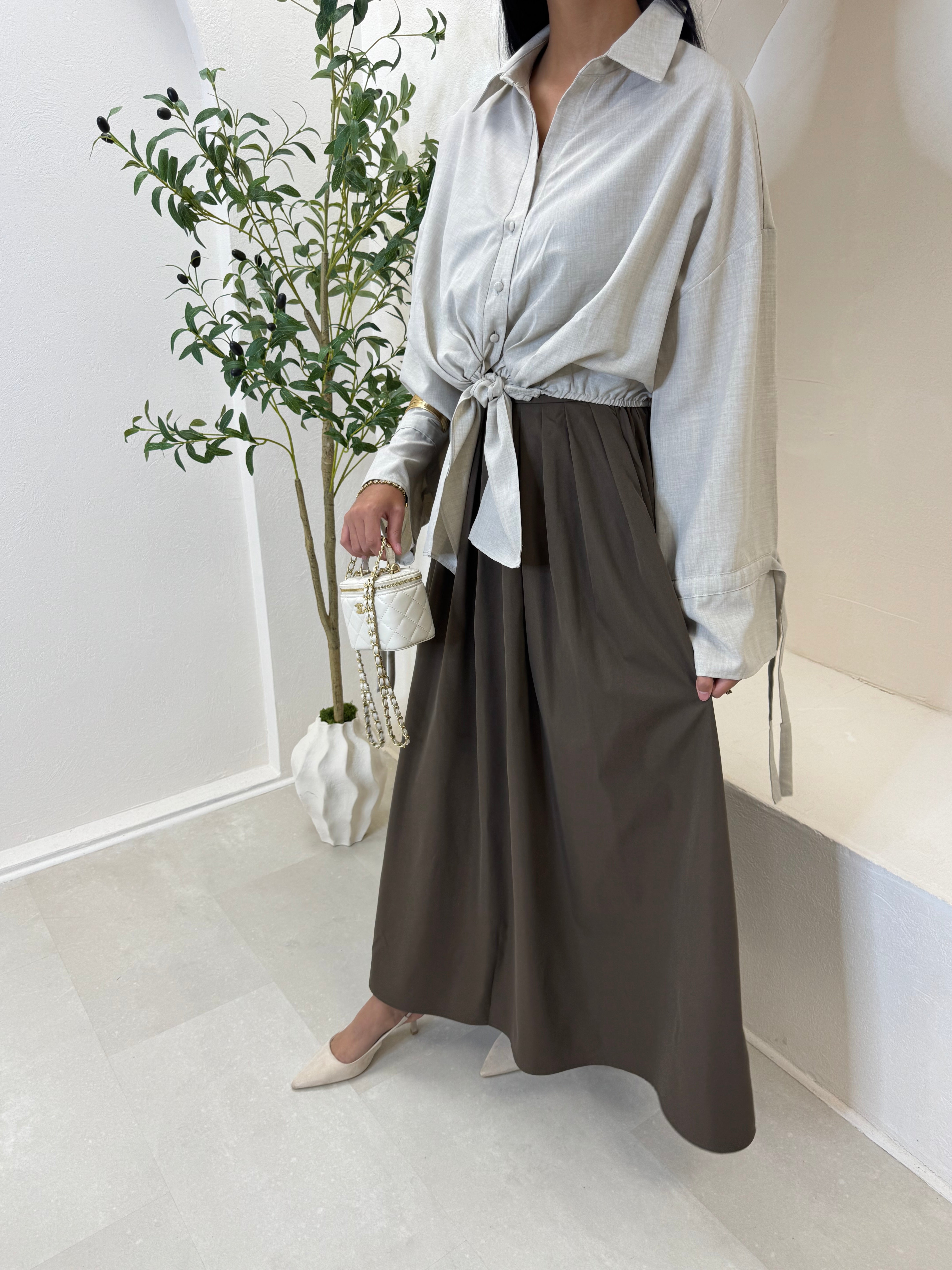 Chemise PAULA crème
