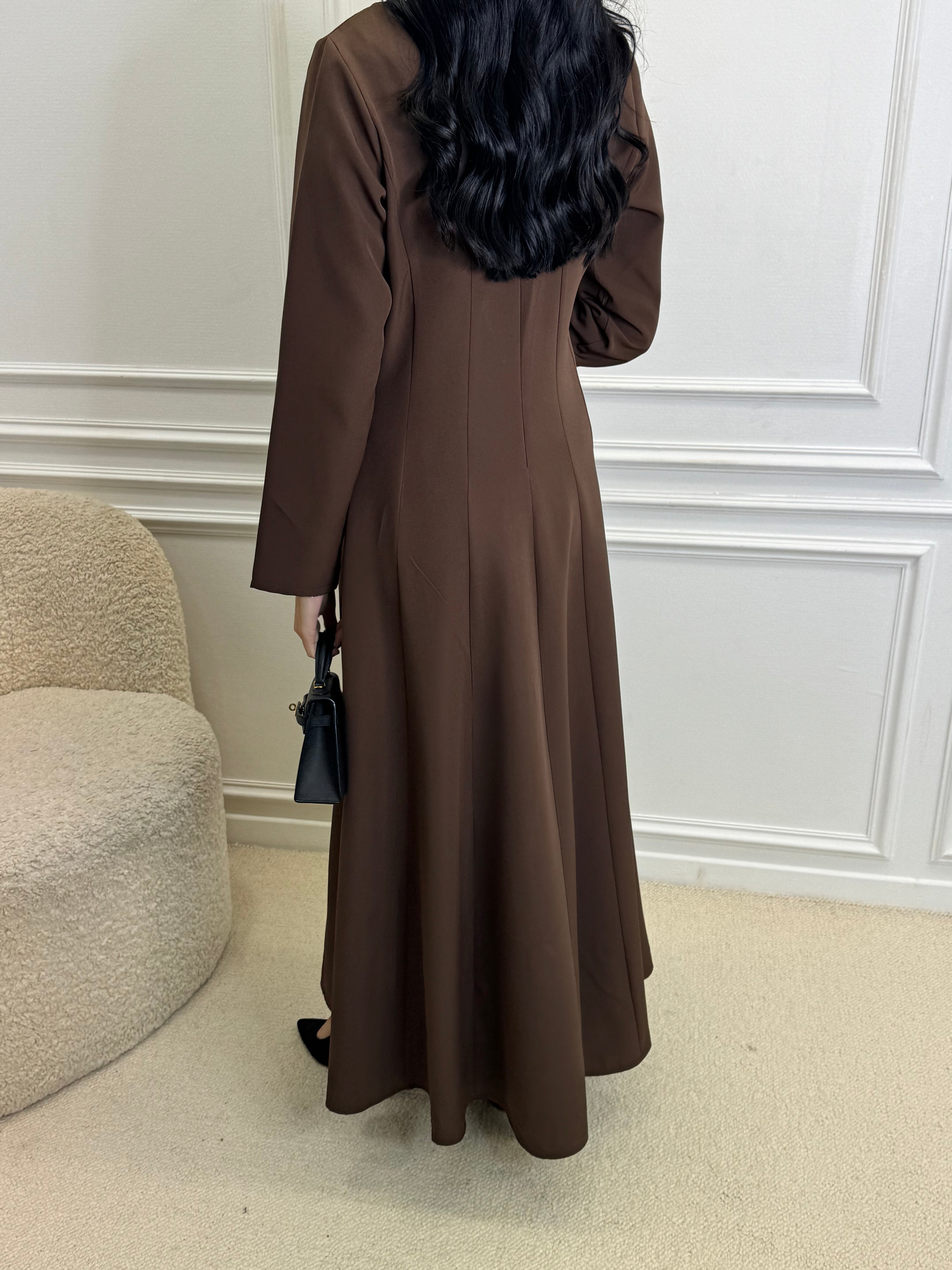 Robe TCHENYA chocolat