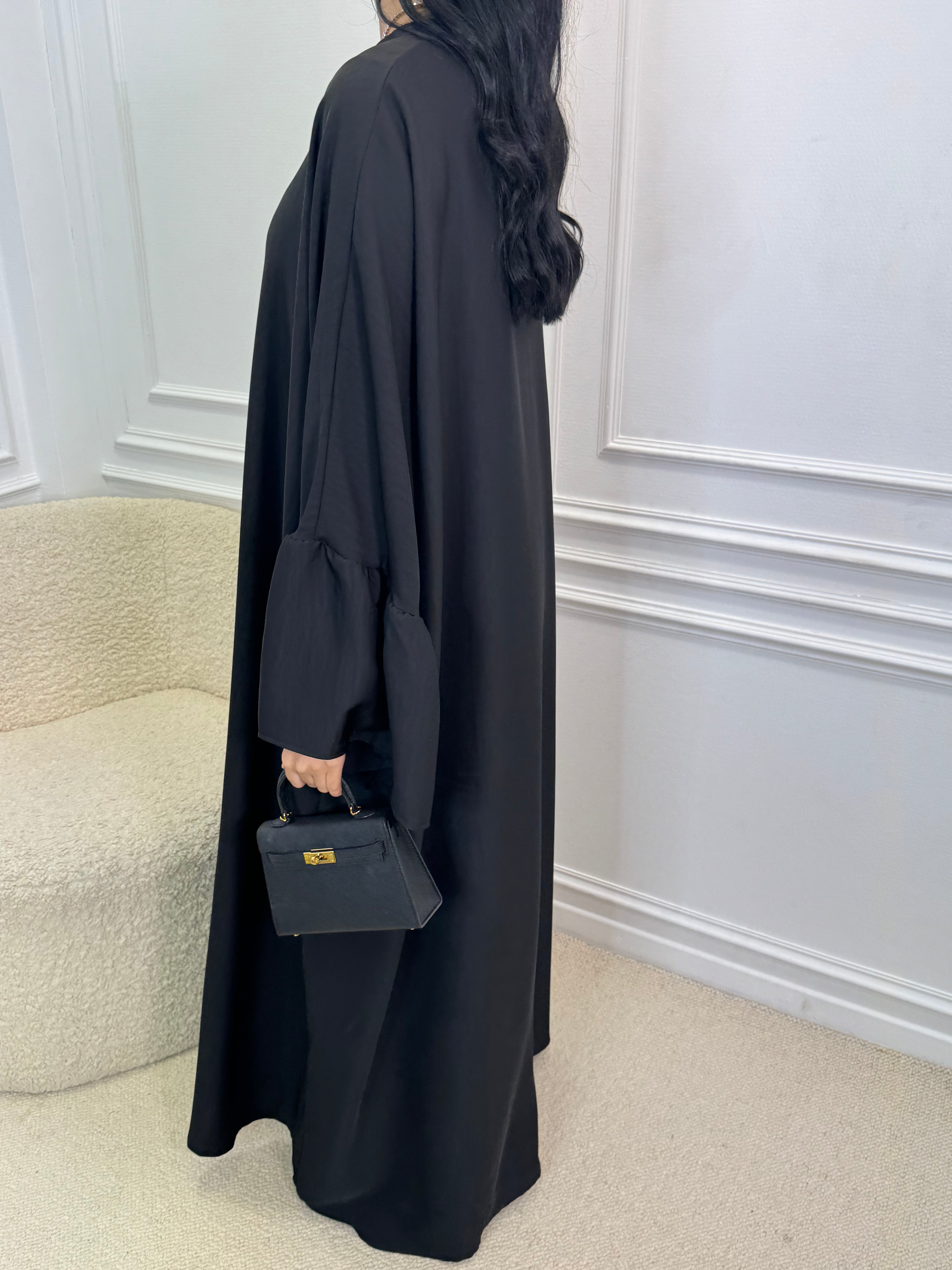 Abaya YVANA noir