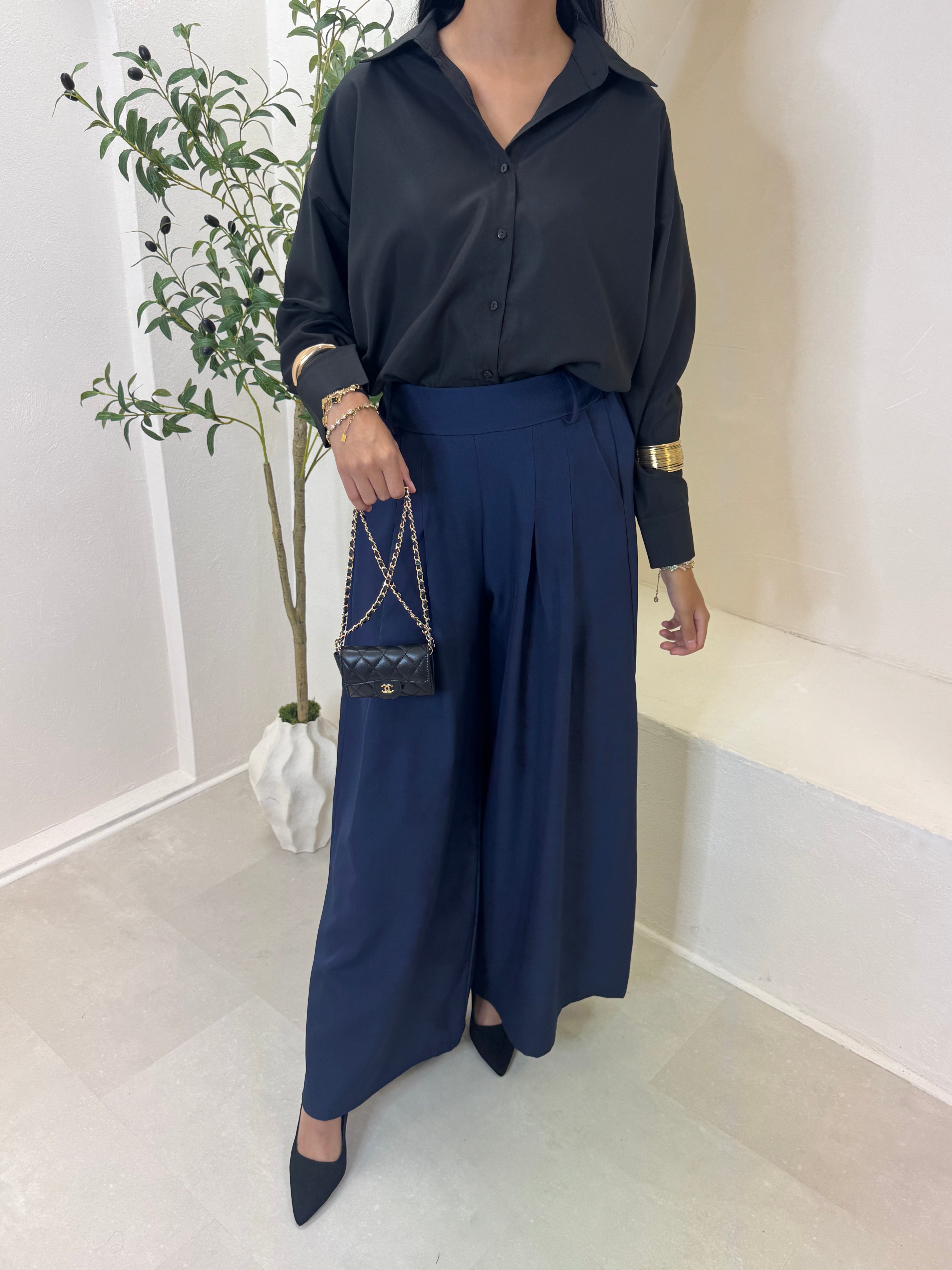 Pantalon AMBRE marine