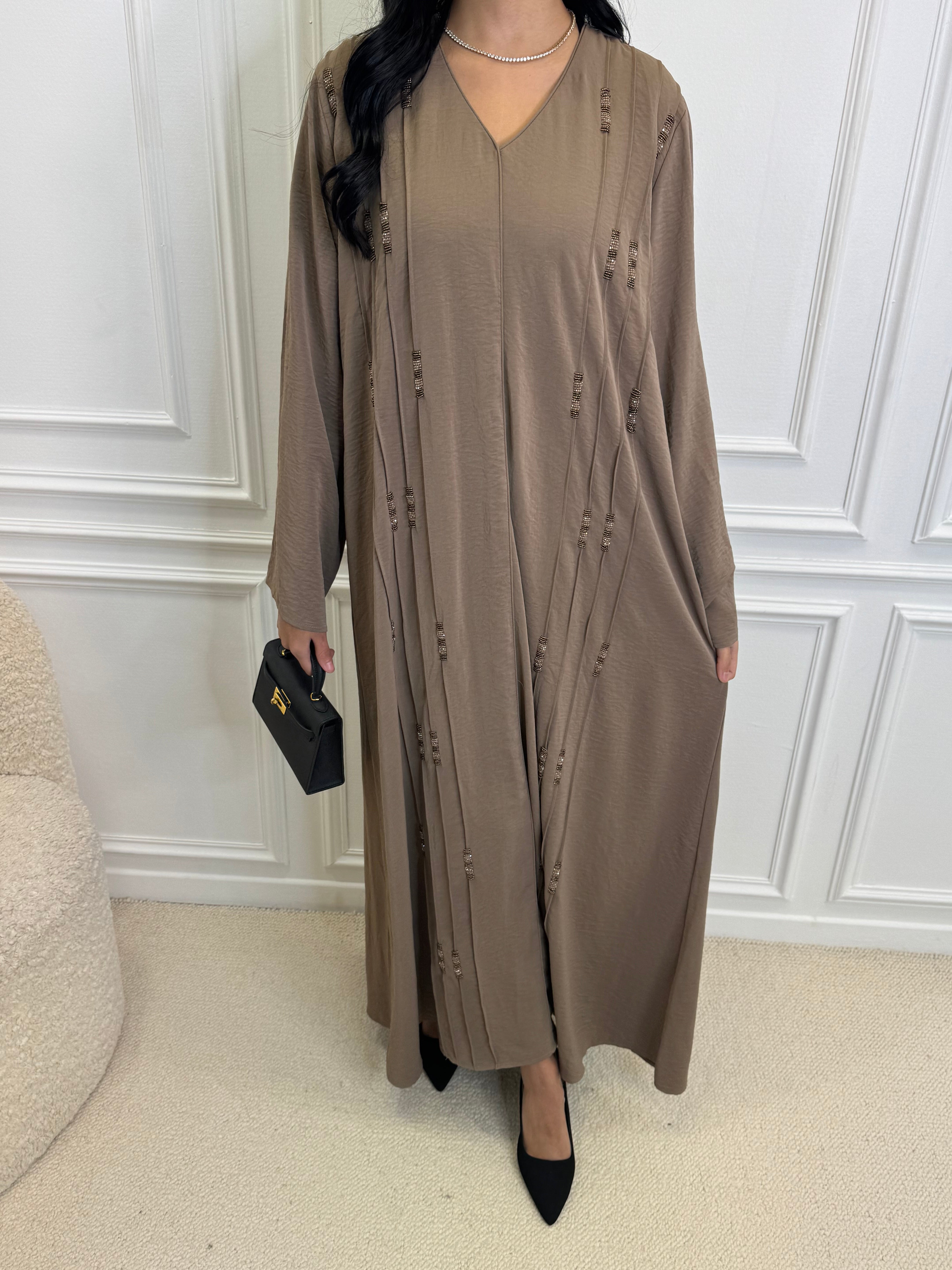 Abaya MILA taupe