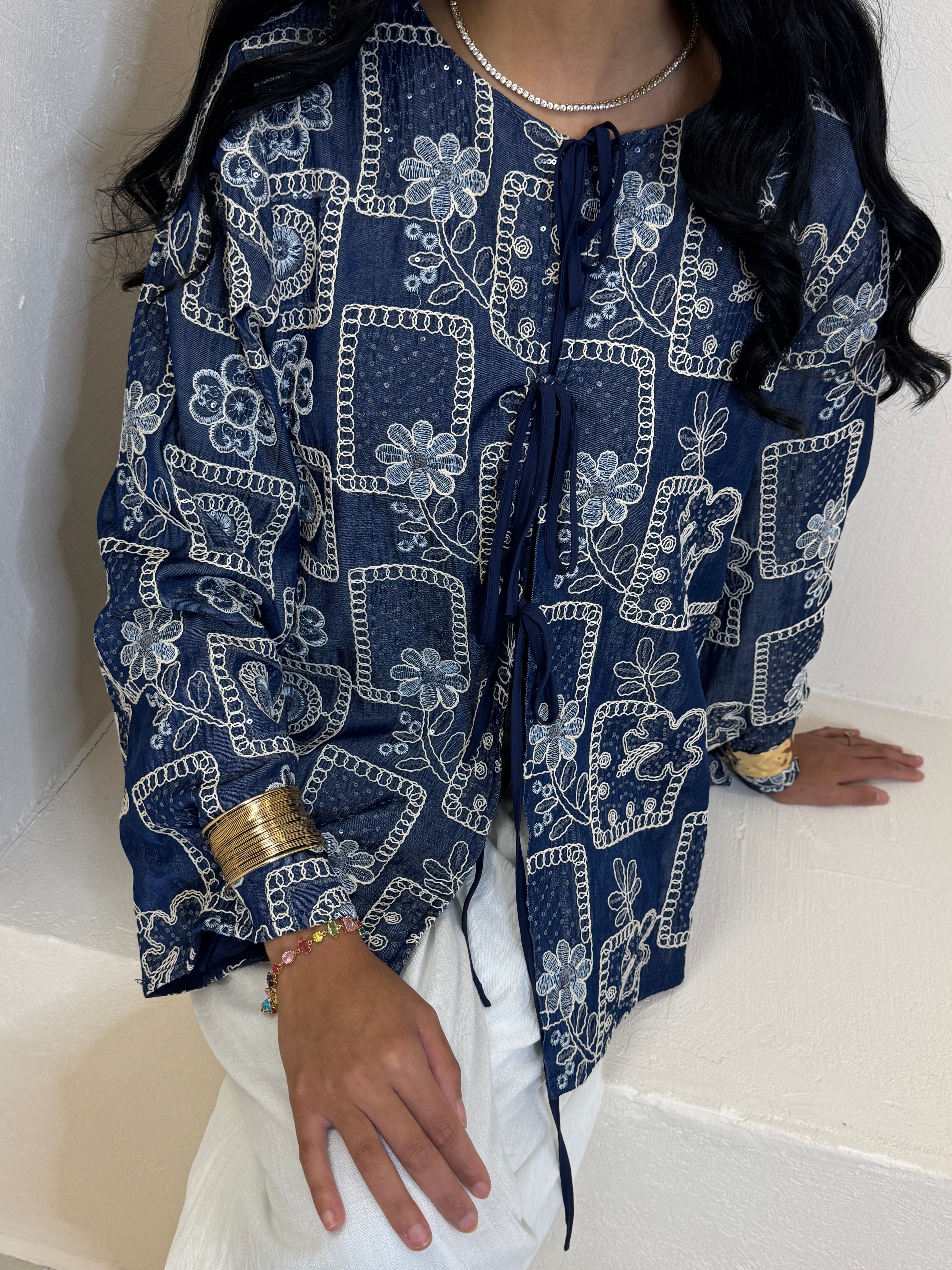 Gilet ASHA bleu