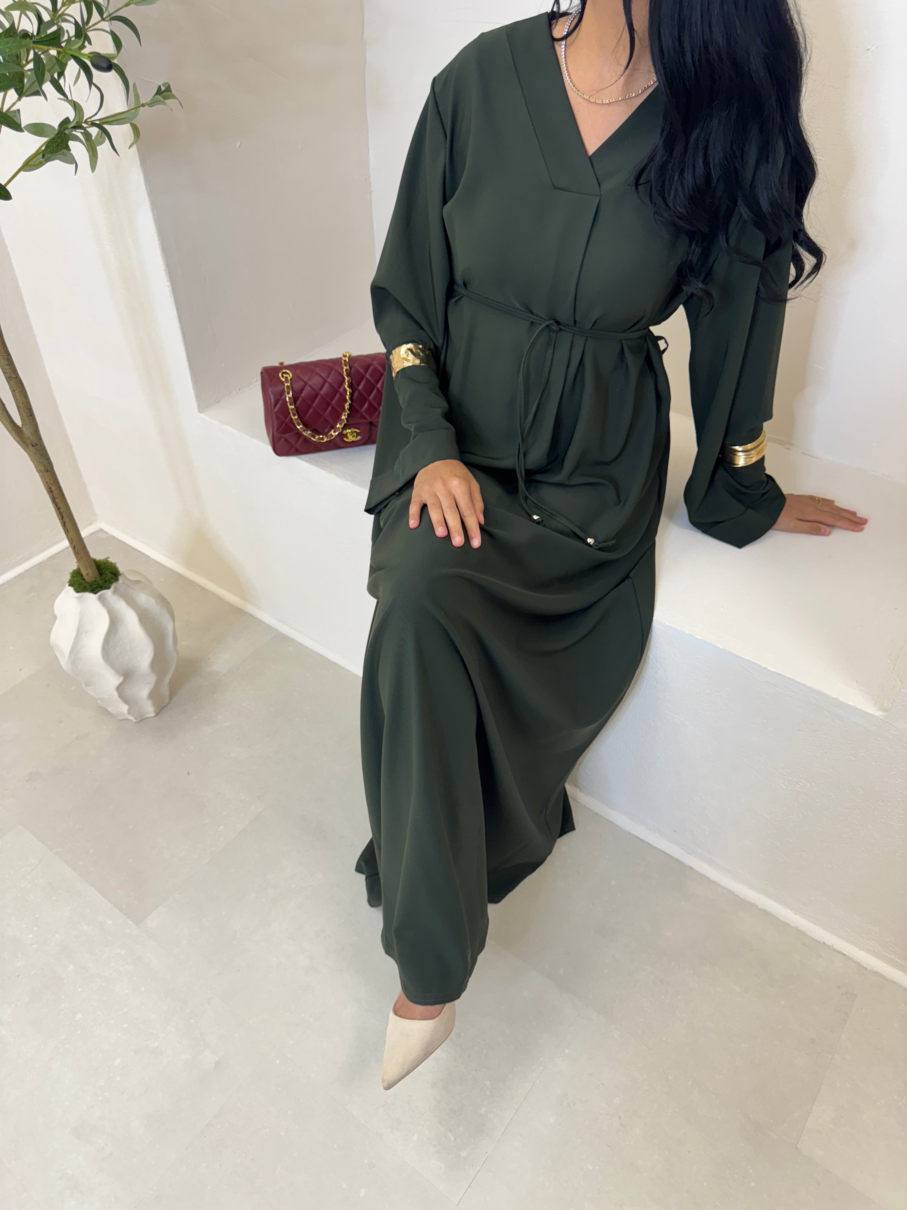 Abaya LIA kaki
