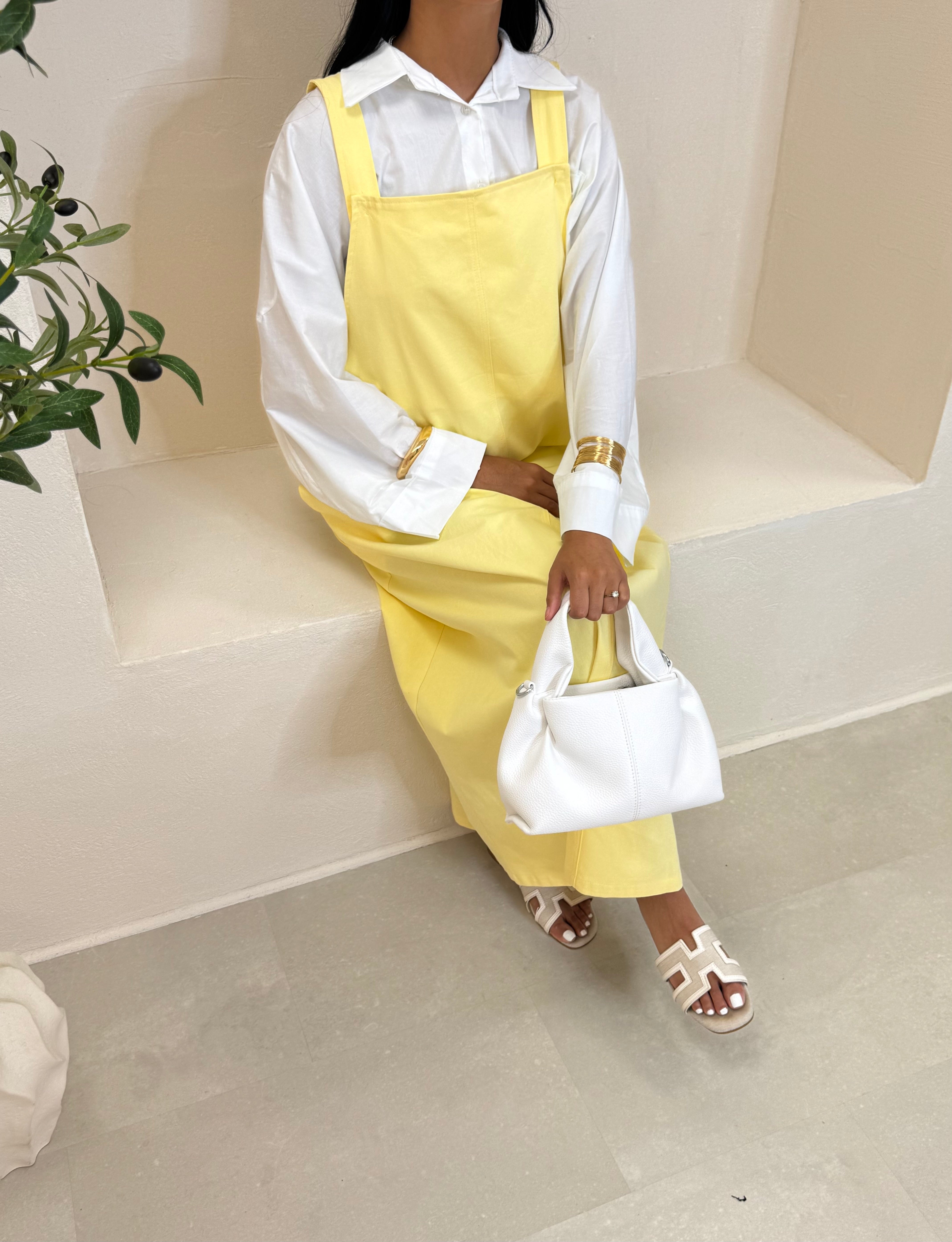 Robe SALOPETTE jaune