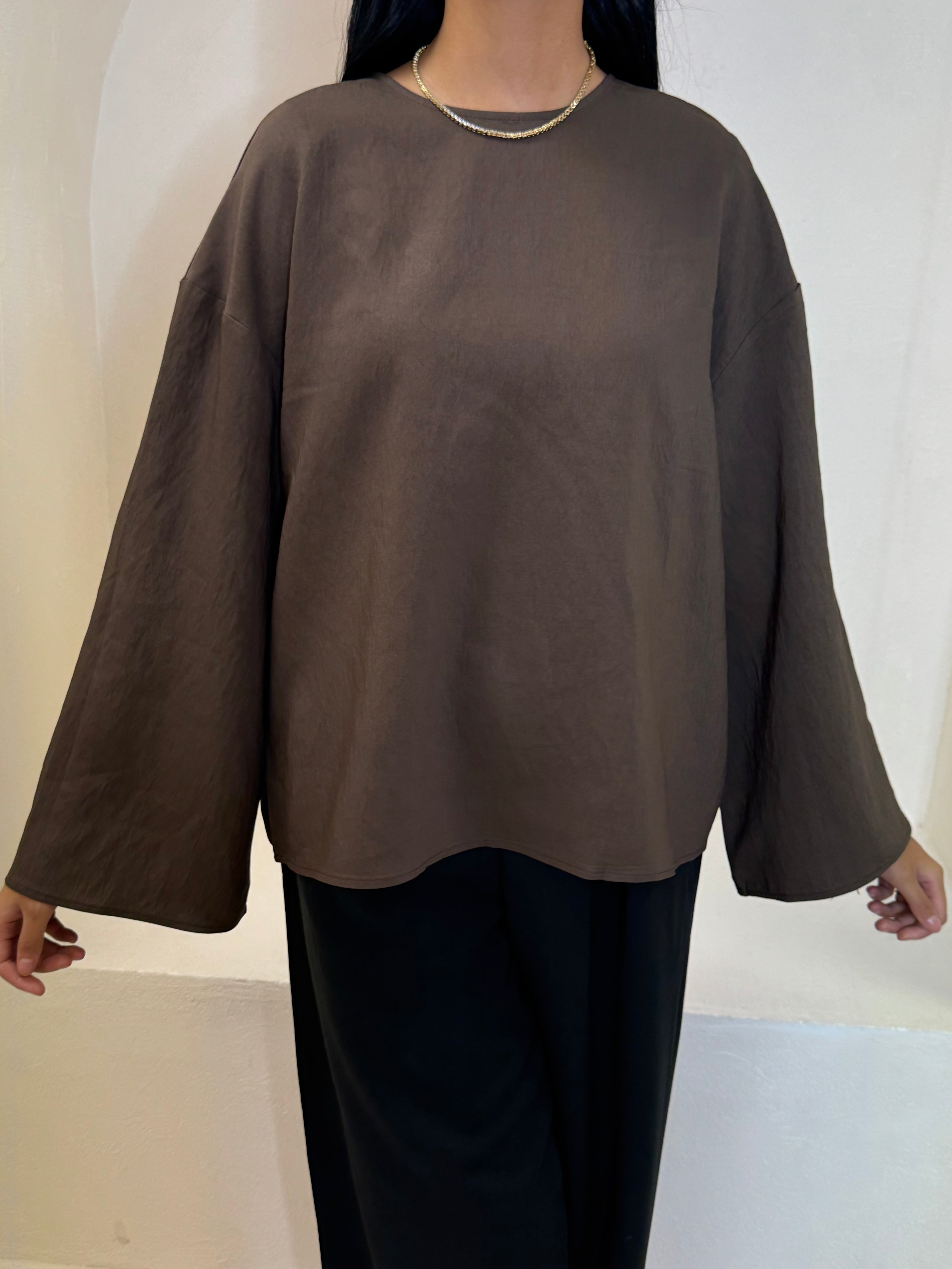 Haut SIMPLY marron