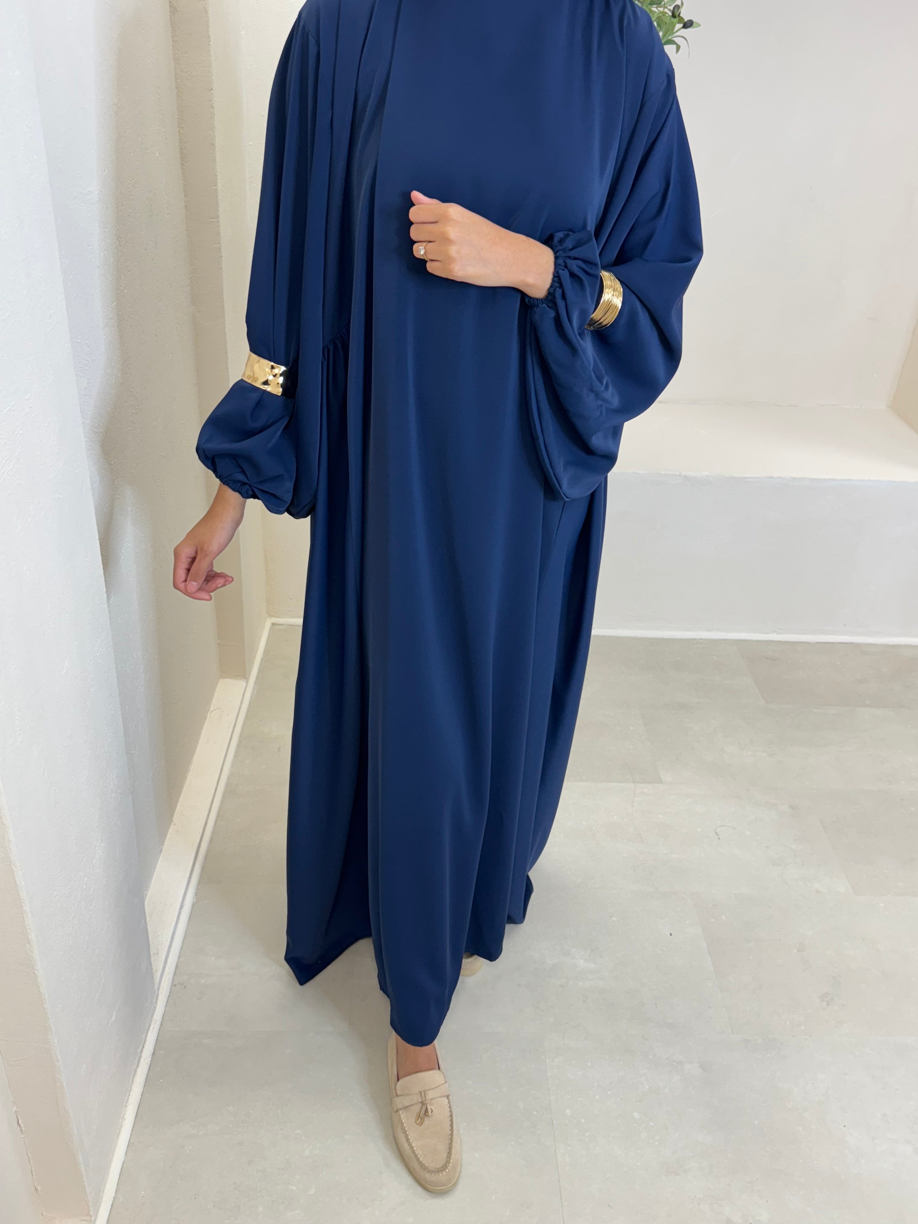 Abaya AMAYA bleu marine