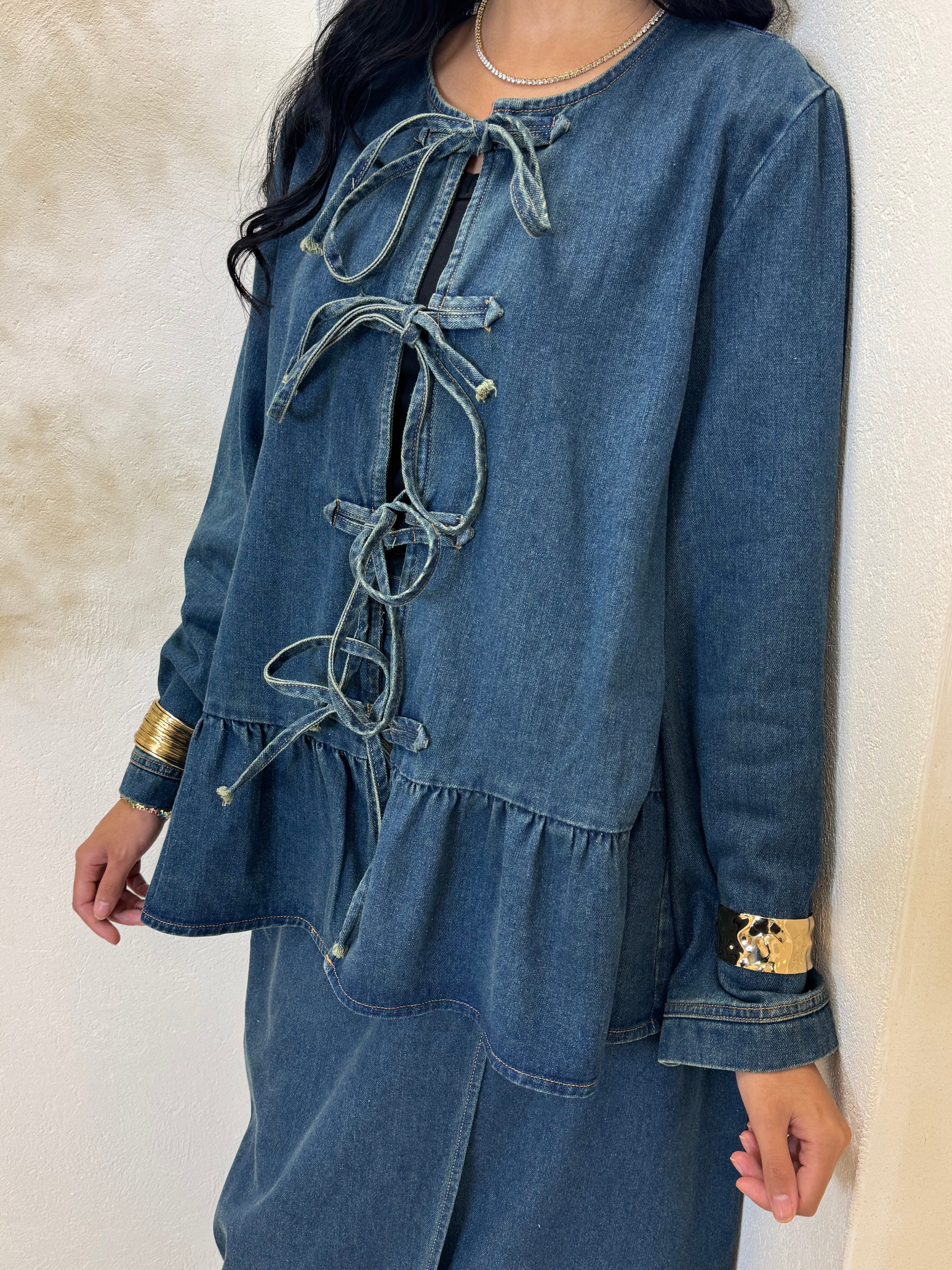 Top DENIM foncé