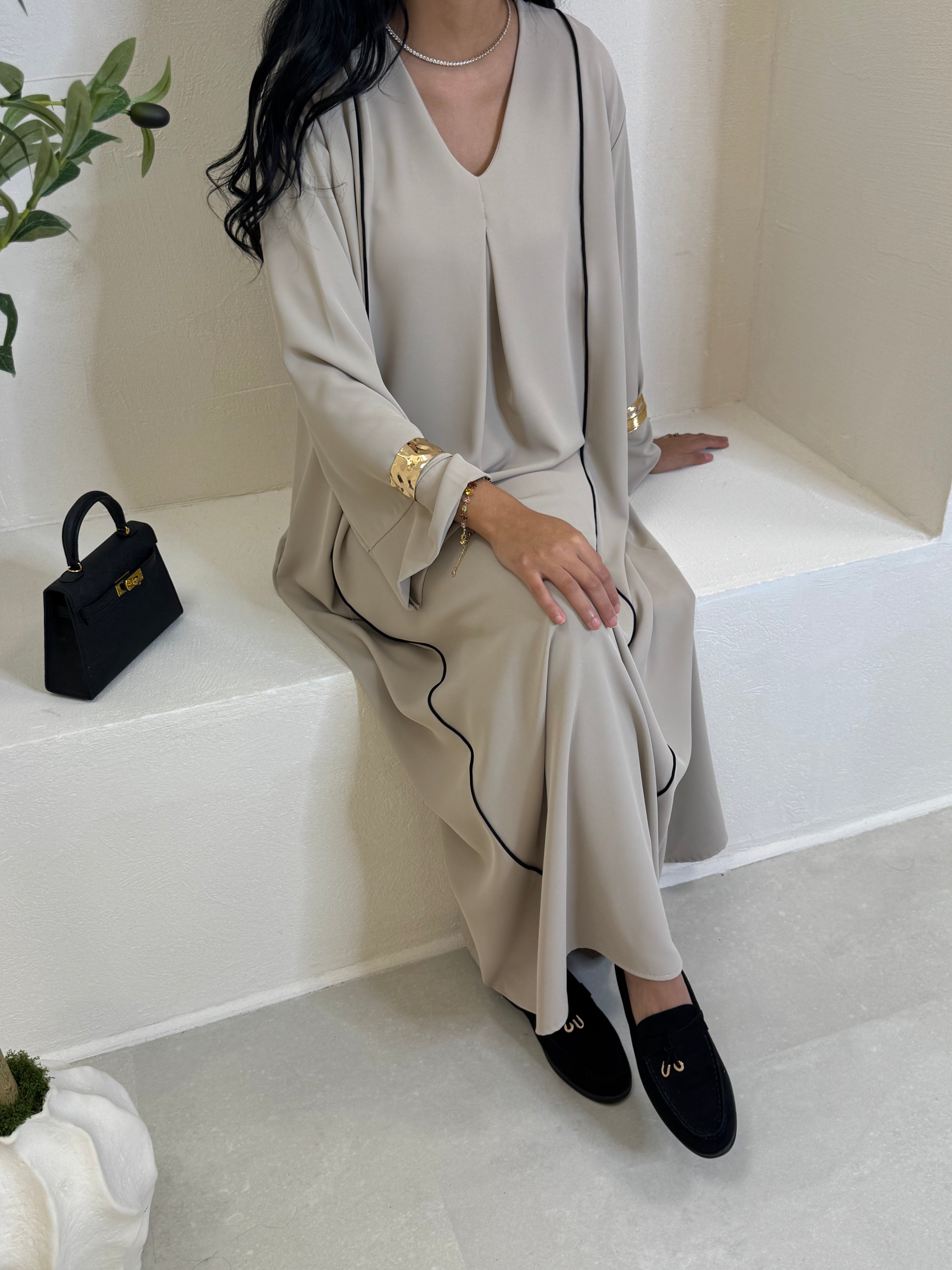 Abaya CHANDRA sable