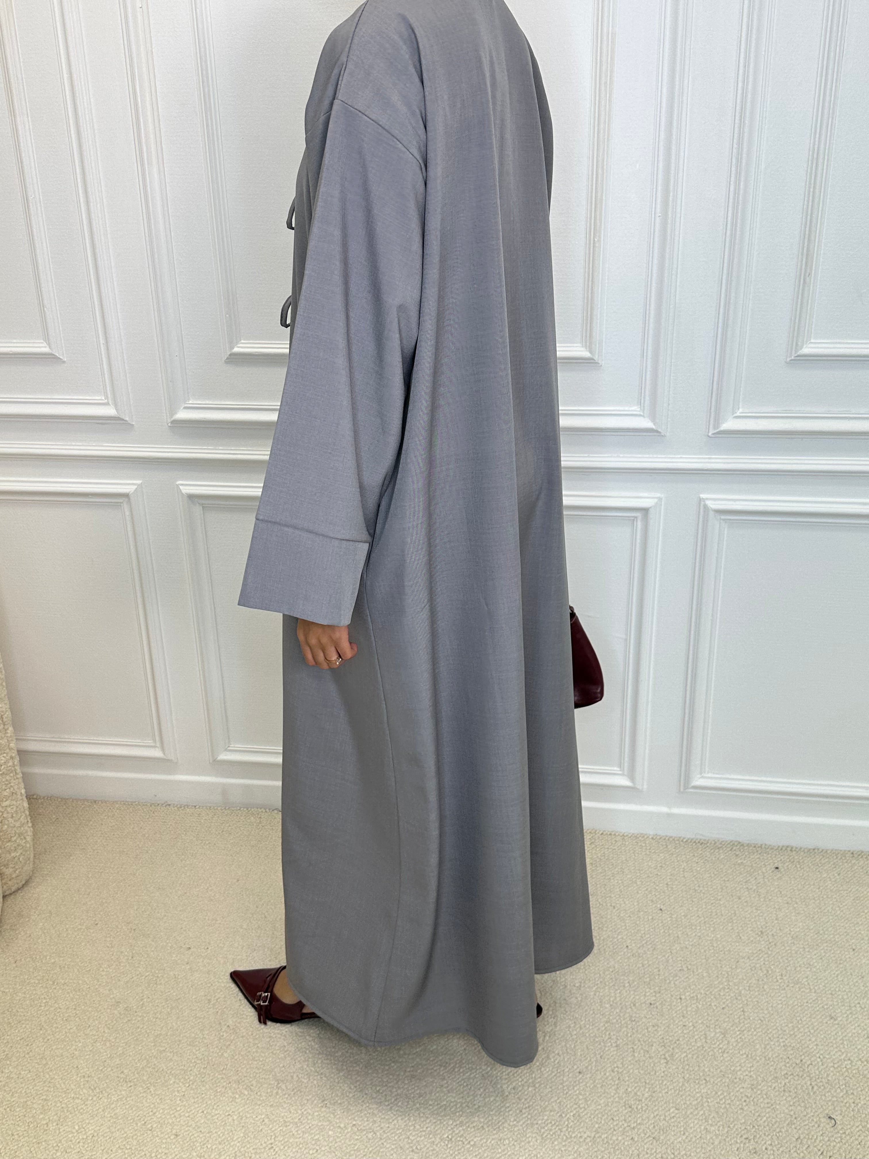 Abaya COQUETTE gris