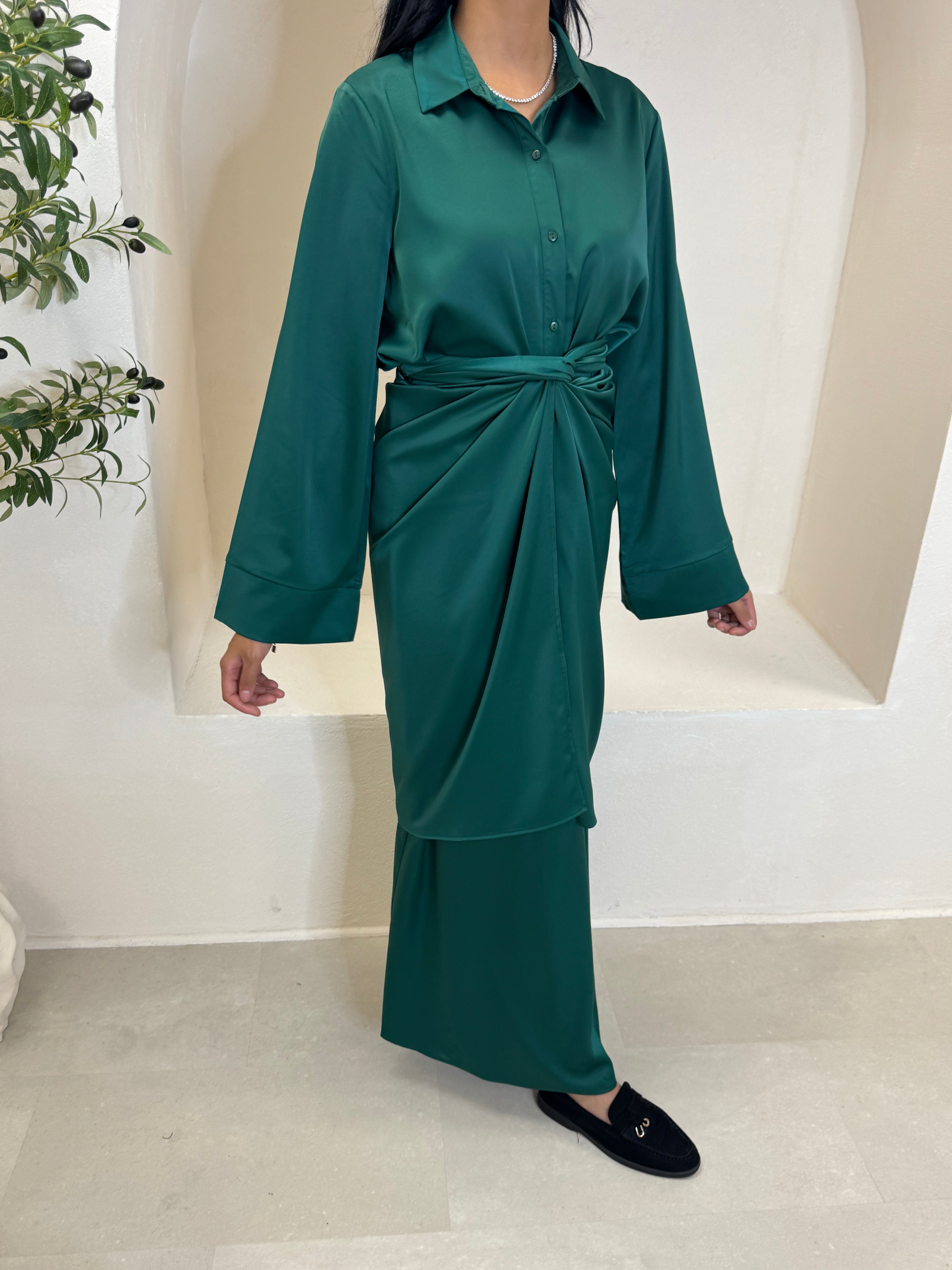 Robe JUNE vert