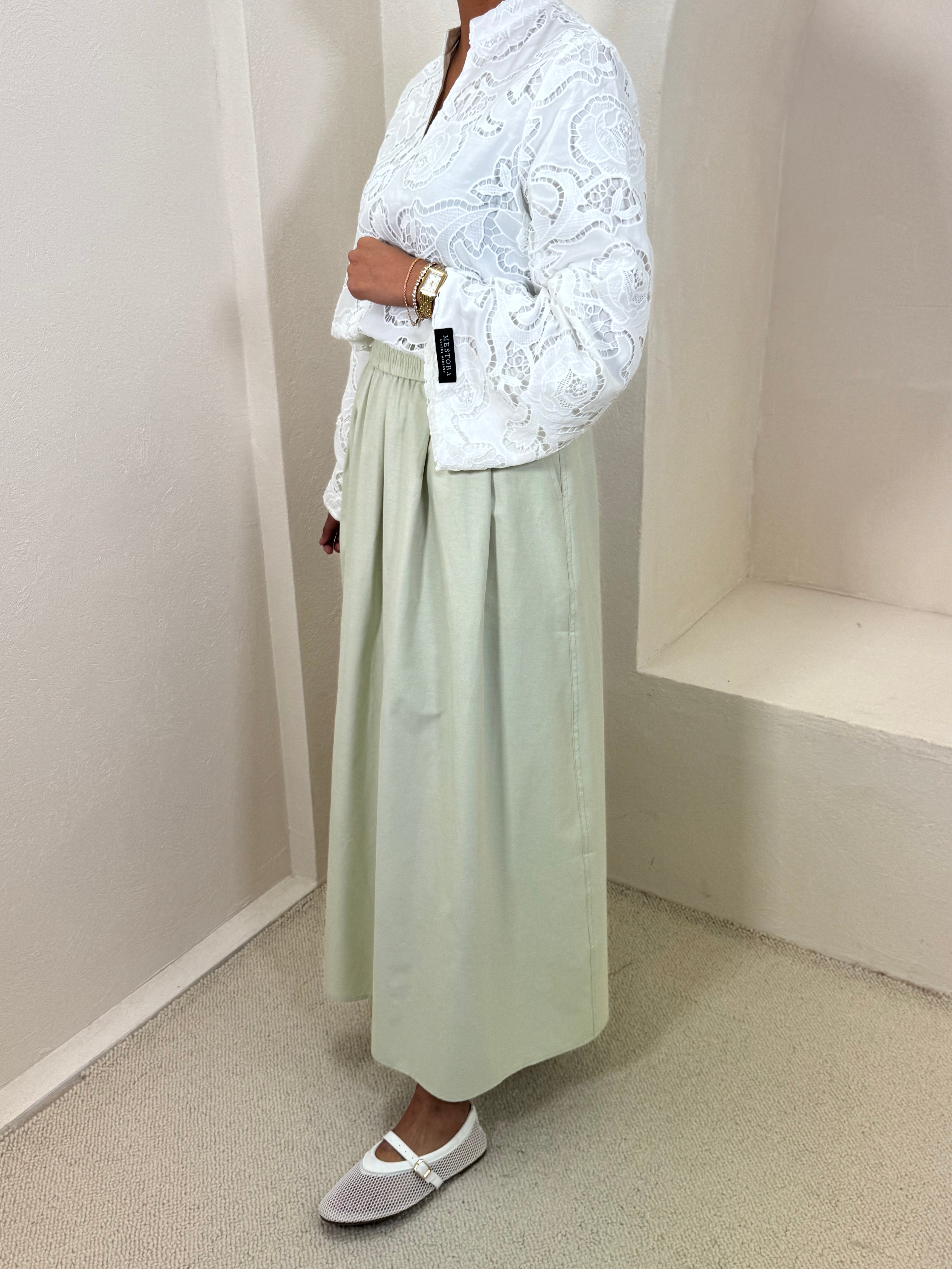 Jupe AMAL - Tilleul