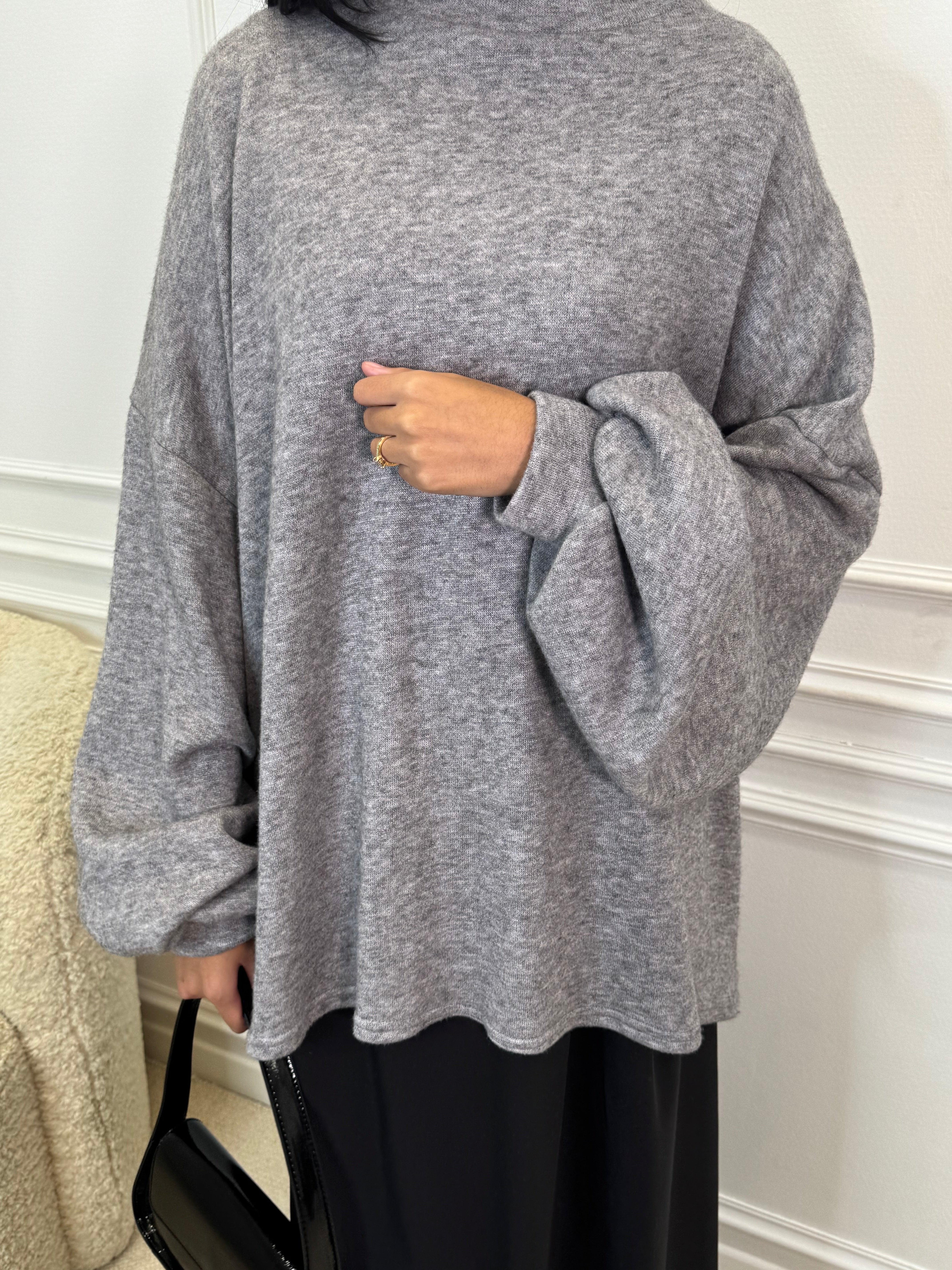 Pull IRIS gris